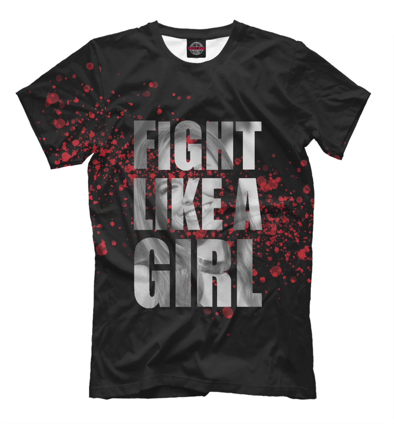 Мужская Футболка Fight like a Girl, артикул: RWS-872047-fut-2