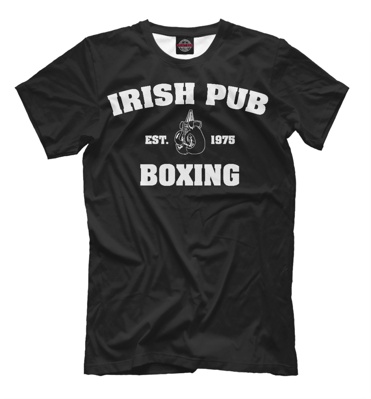 Мужская Футболка Irish Pub Boxing, артикул: EDI-526090-fut-2