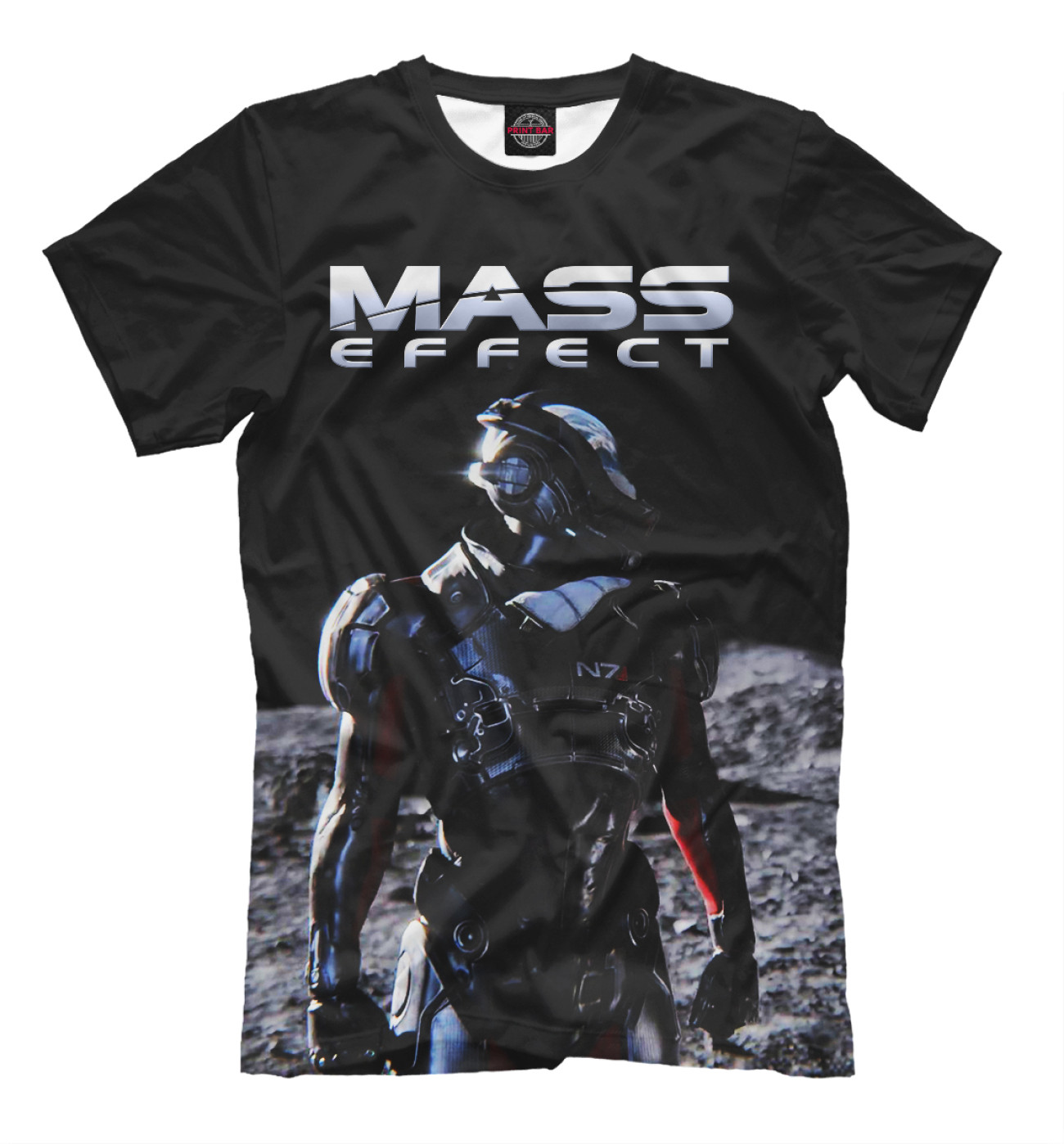 Мужская Футболка Mass Effect, артикул: MSE-368138-fut-2