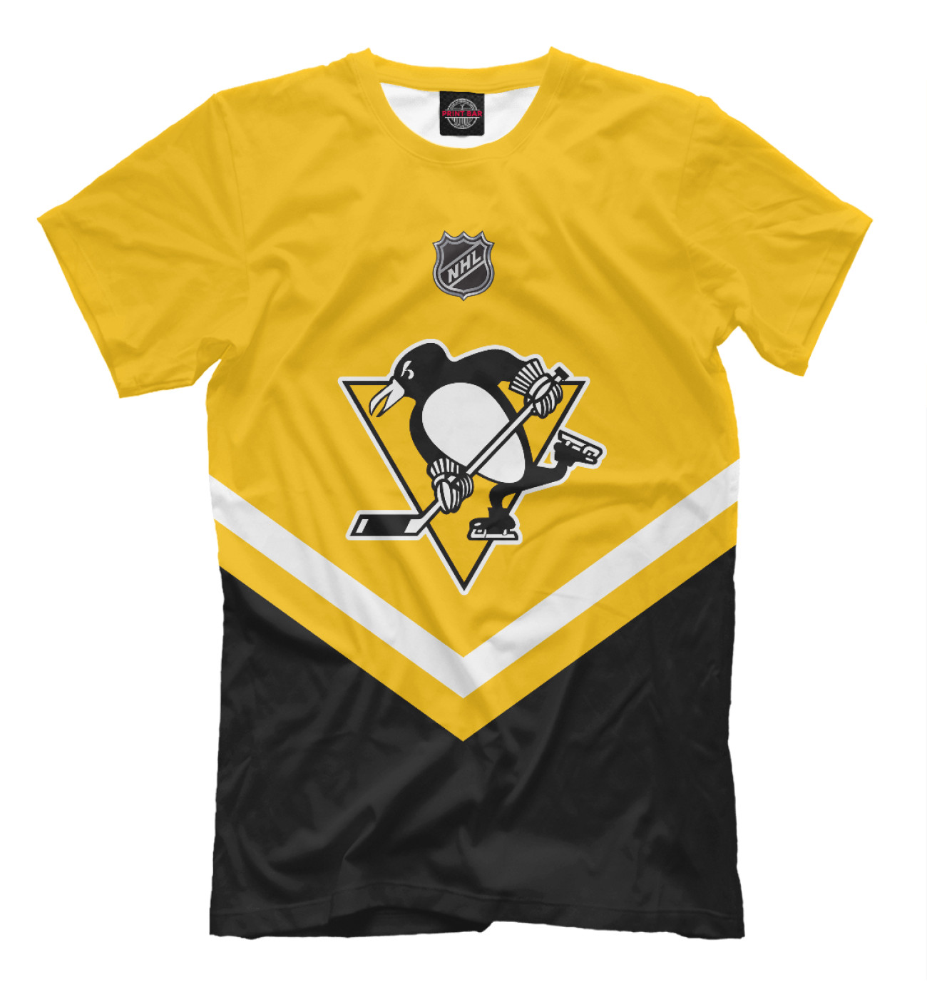 Мужская Футболка Pittsburgh Penguins, артикул: HOK-905266-fut-2