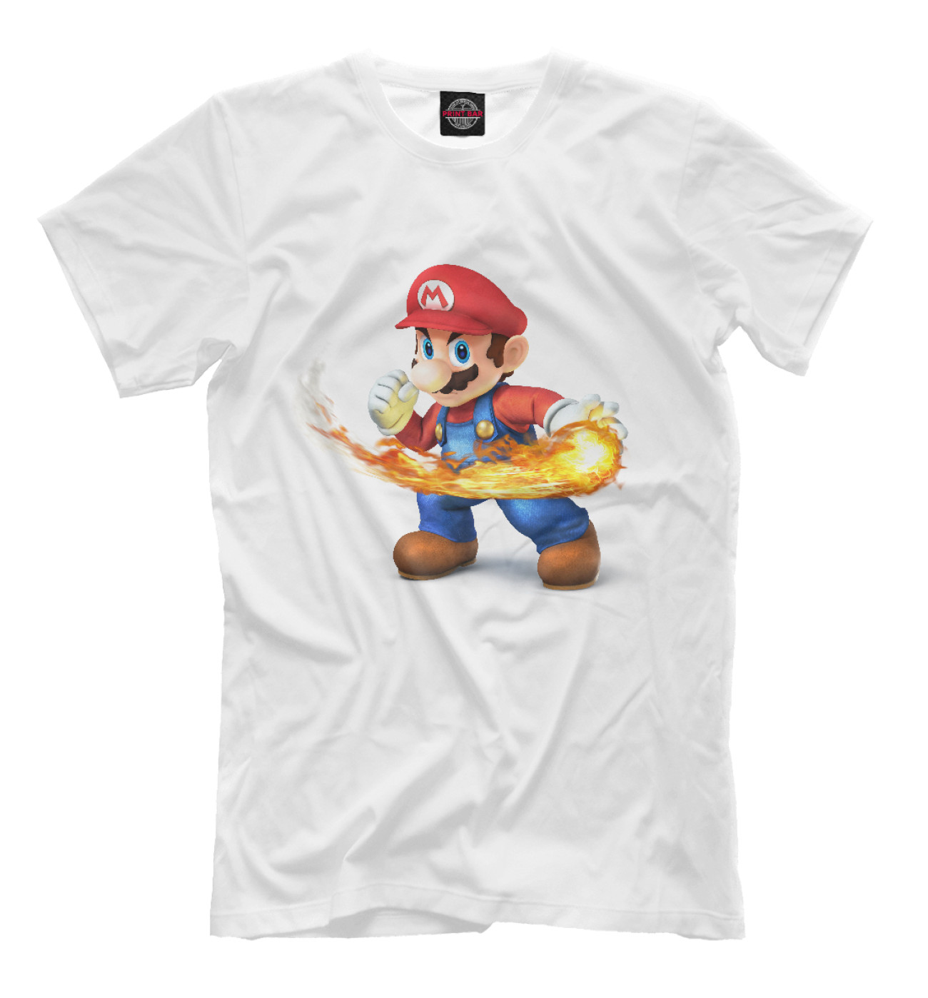 Мужская Футболка Super Mario Smash Bros, артикул: DEN-713988-fut-2