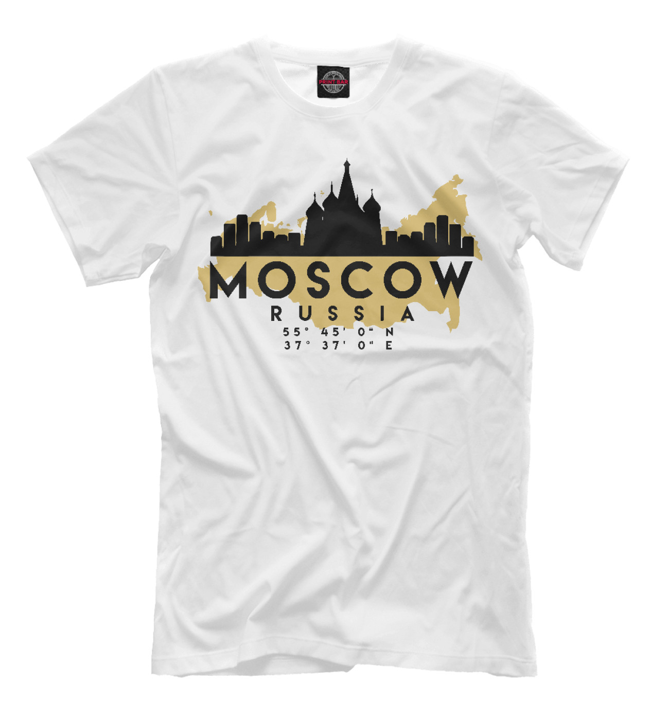 Мужская Футболка Москва (Россия), артикул: MOS-149799-fut-2