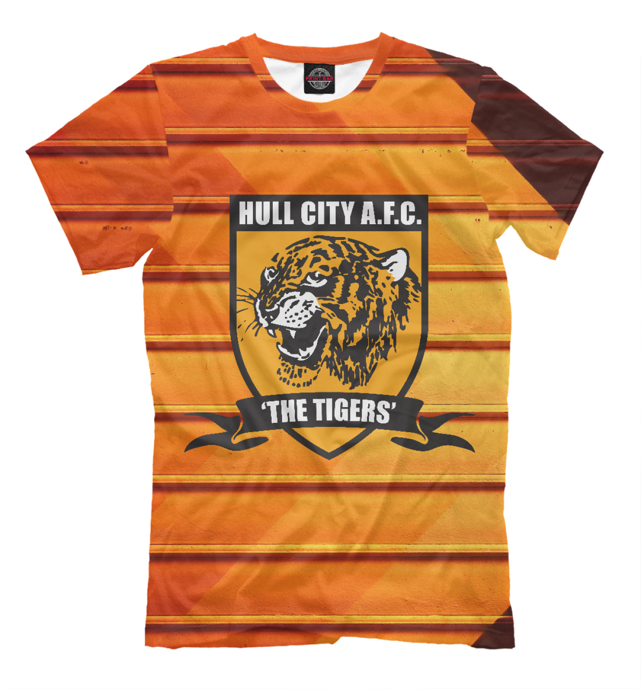Мужская Футболка Tigers Hull City, артикул: FTO-902308-fut-2
