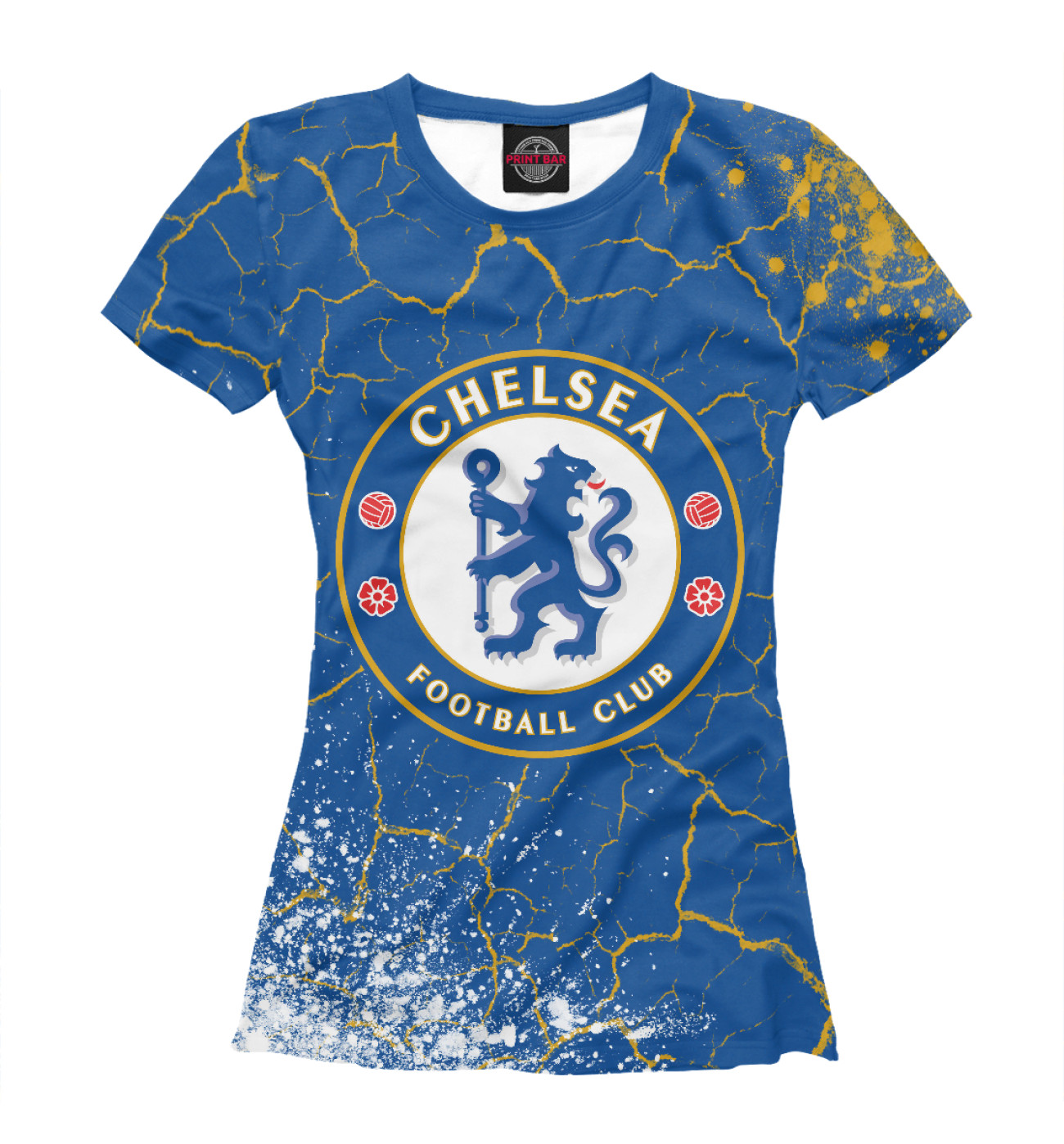 Женская Футболка Chelsea F.C. / Челси, артикул: CHL-928439-fut-1