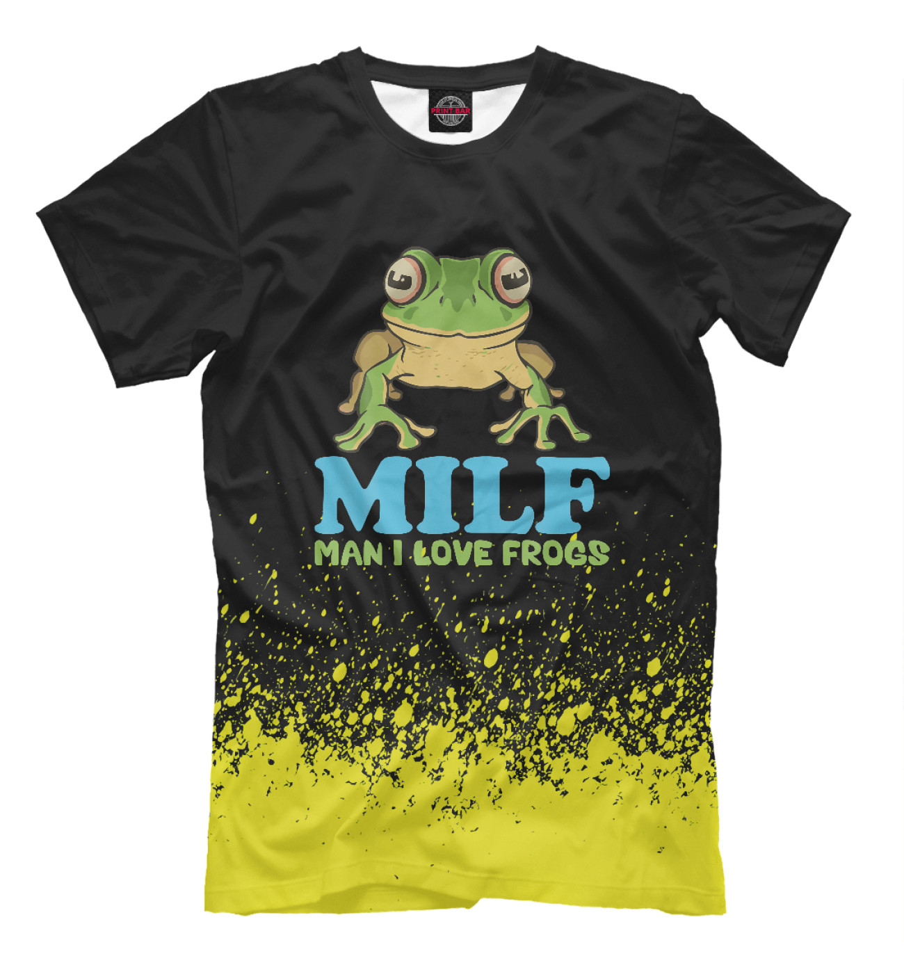 Мужская Футболка MILF Man I Love Frogs, артикул: FRO-623548-fut-2