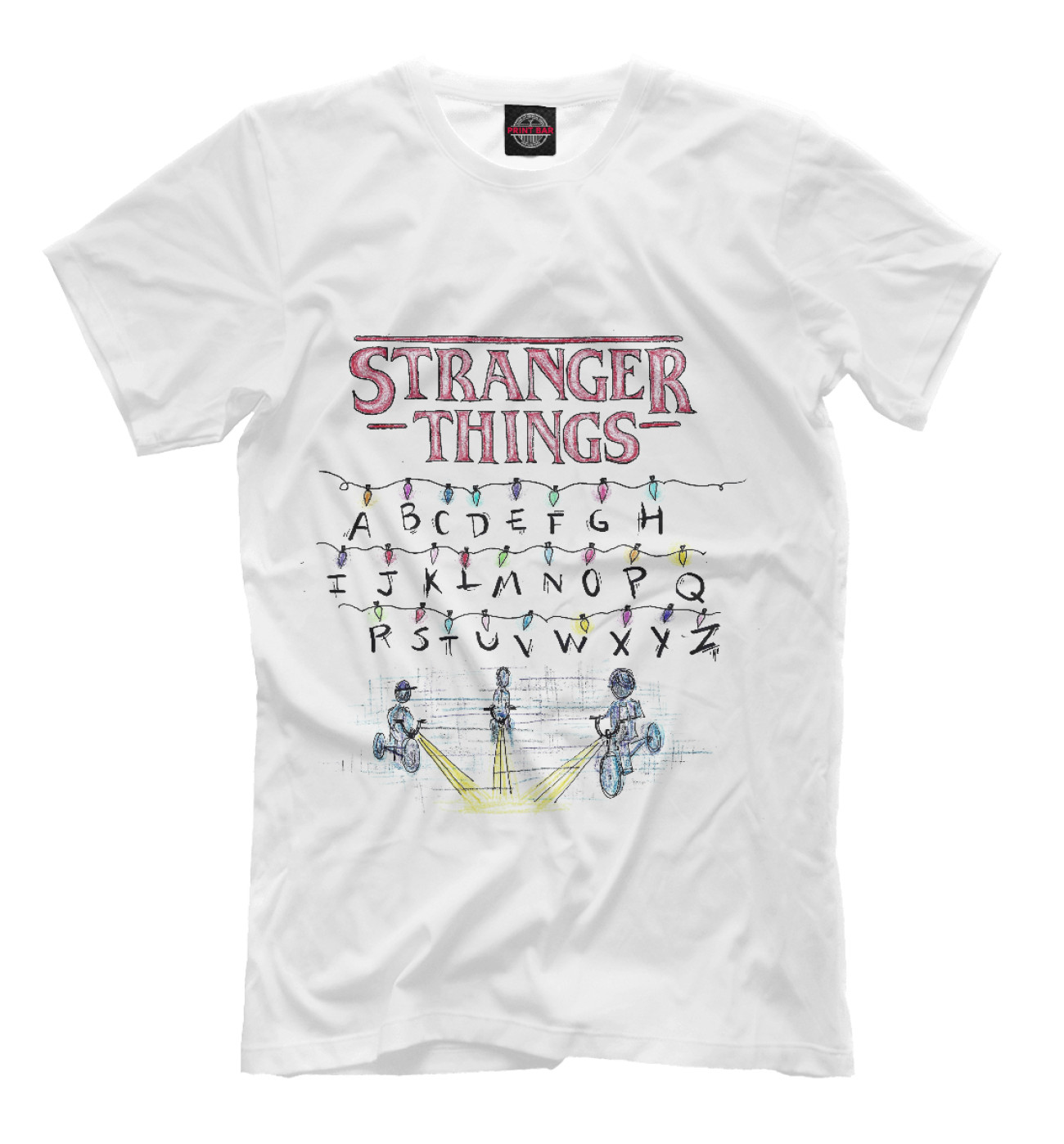 Мужская Футболка Stranger Things, артикул: SOT-974911-fut-2