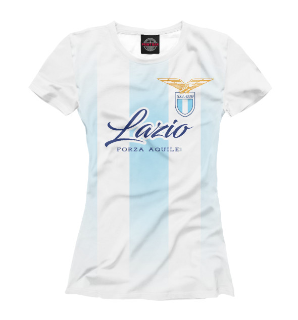 Женская Футболка Лацио, артикул: FTO-616602-fut-1