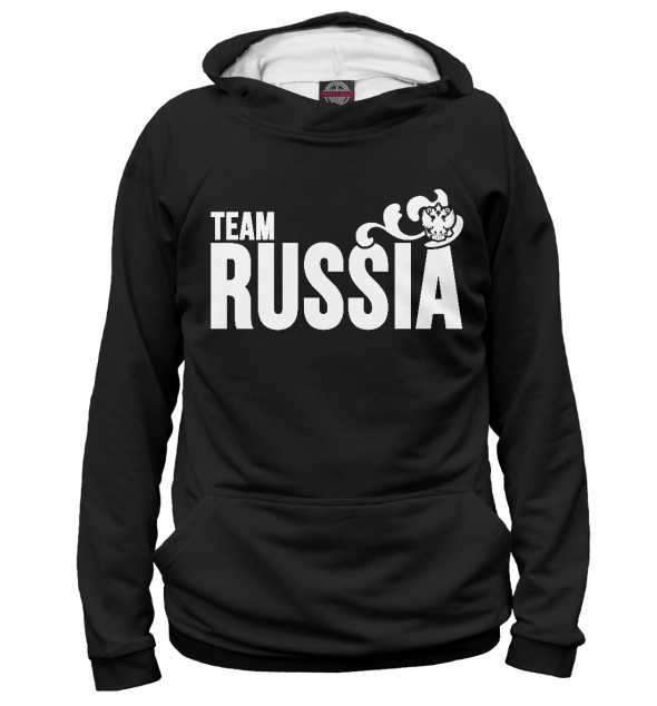 Женское Худи Team Russia, артикул: SRF-895693-hud-1