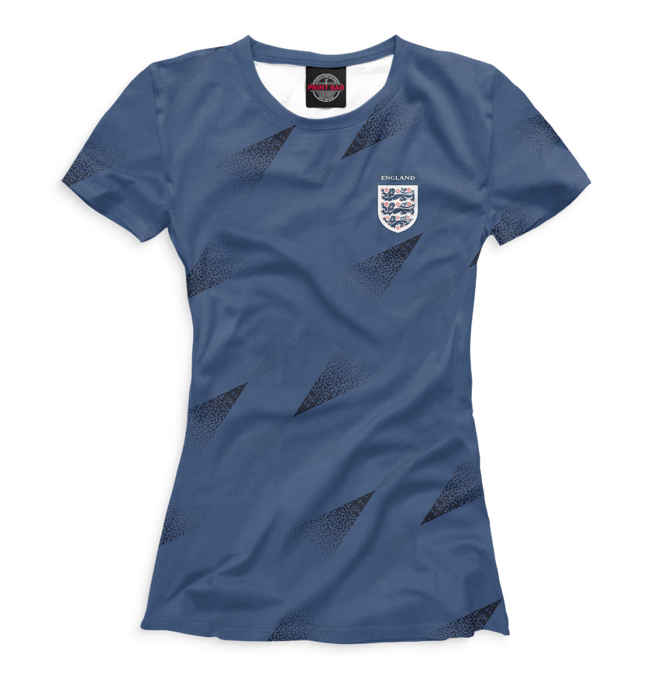 Женская Футболка Сборная Англии, артикул: SAG-303071-fut-1