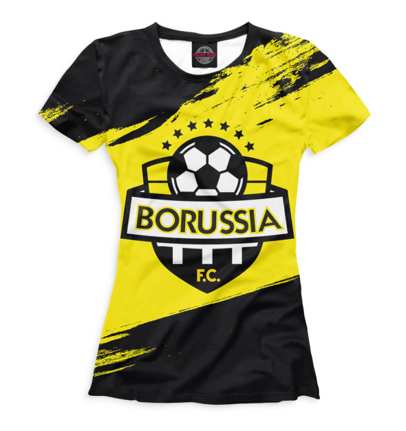 Женская Футболка Borussia, артикул: BRS-139228-fut-1