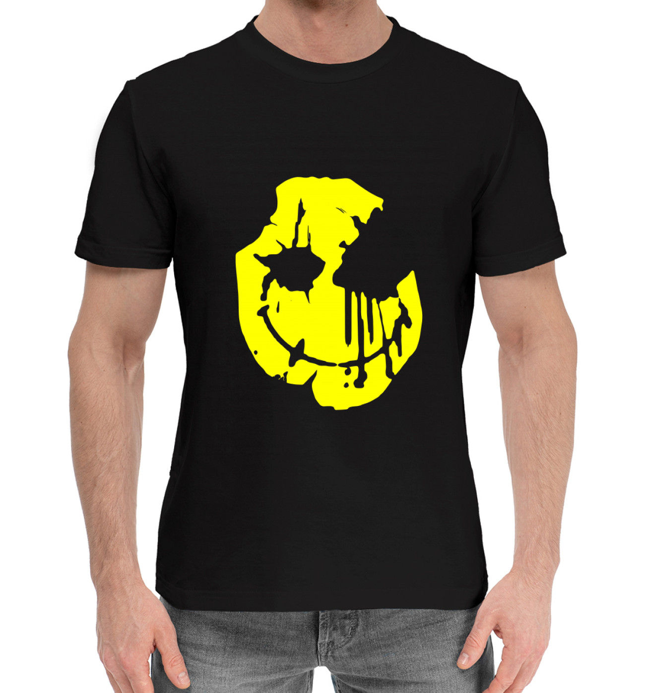 Мужская Хлопковая футболка Rockstar Games, артикул: ROC-265998-hfu-2
