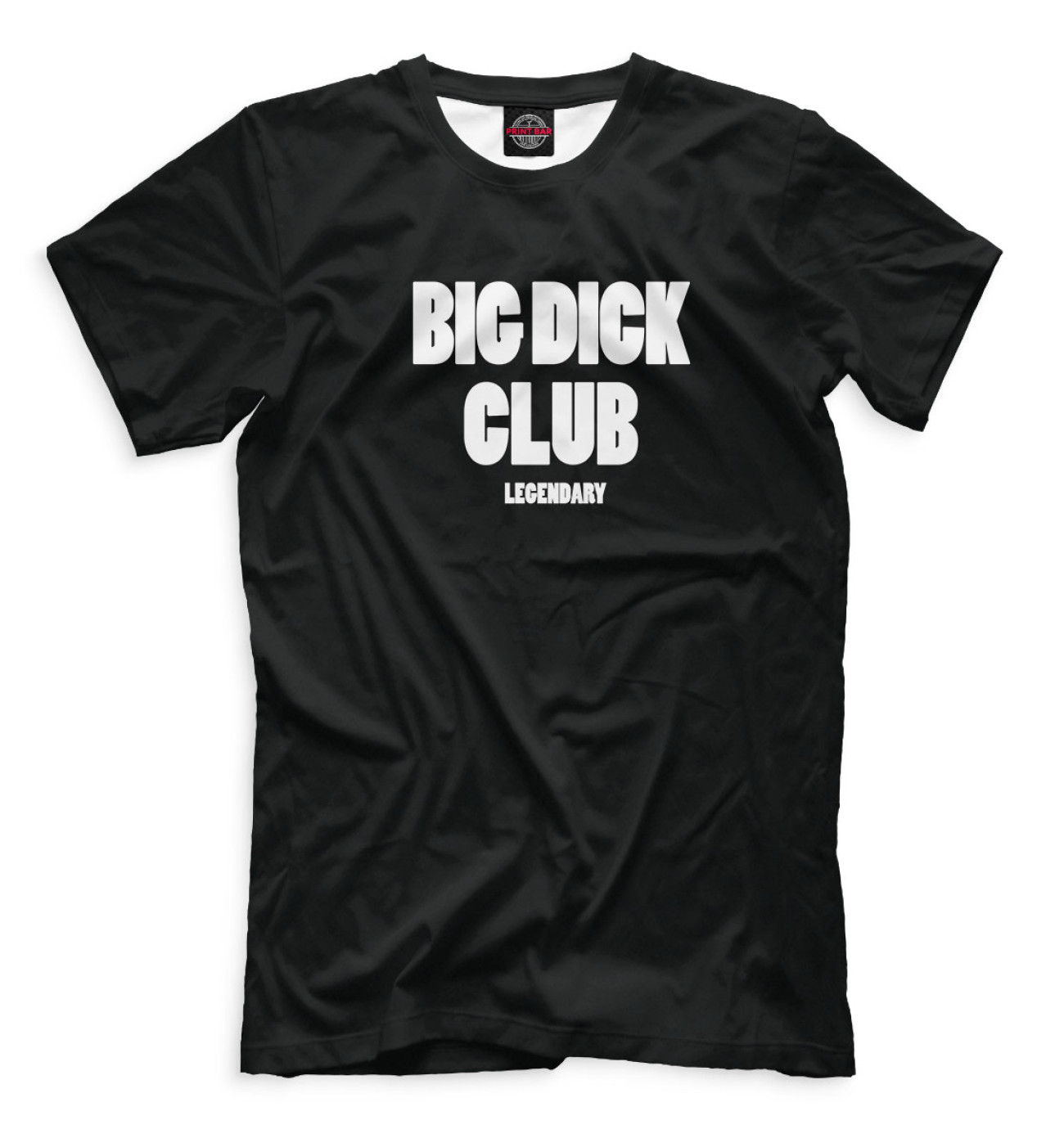 Мужская Футболка Bic Dick Club, артикул: BLO-193747-fut-2