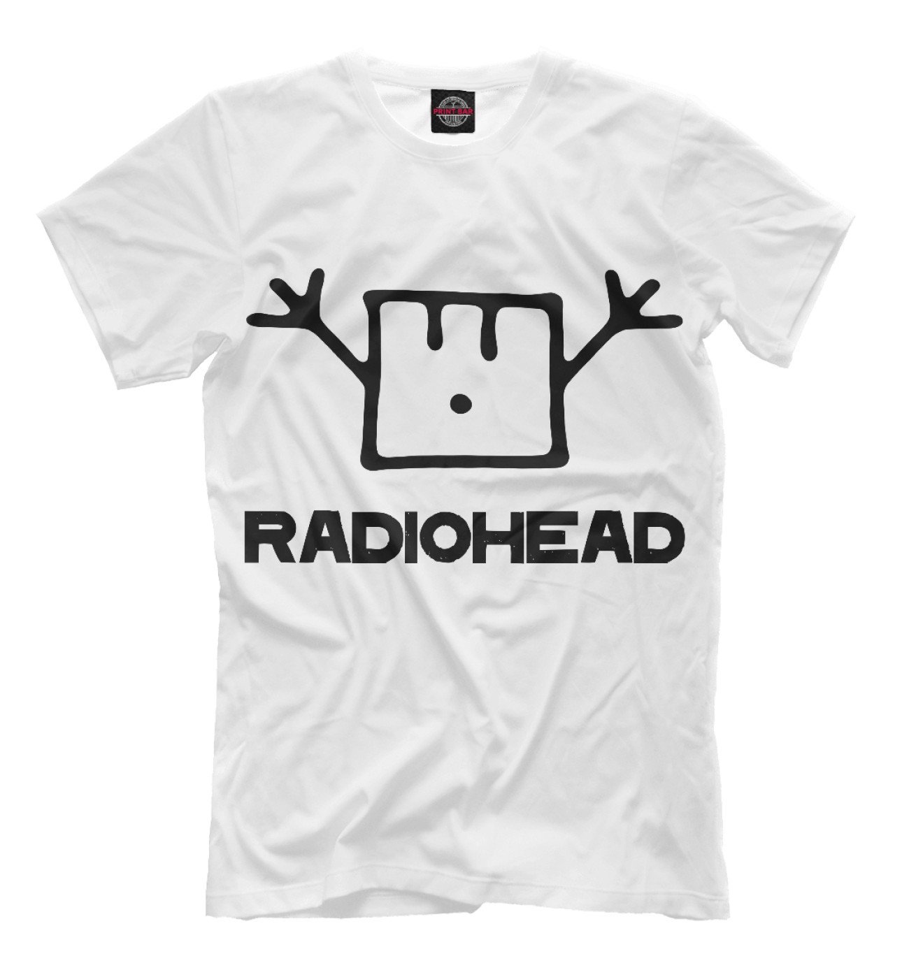 Мужская Футболка Radiohead, артикул: MZK-142280-fut-2