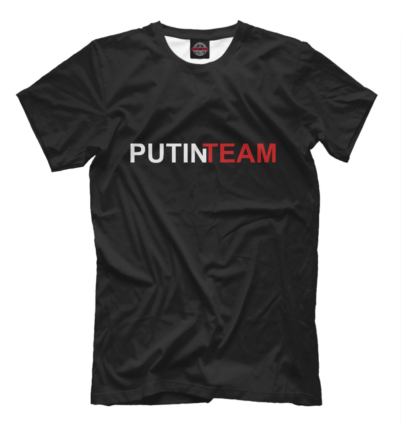 Мужская Футболка Путин Team, артикул: PUT-523552-fut-2