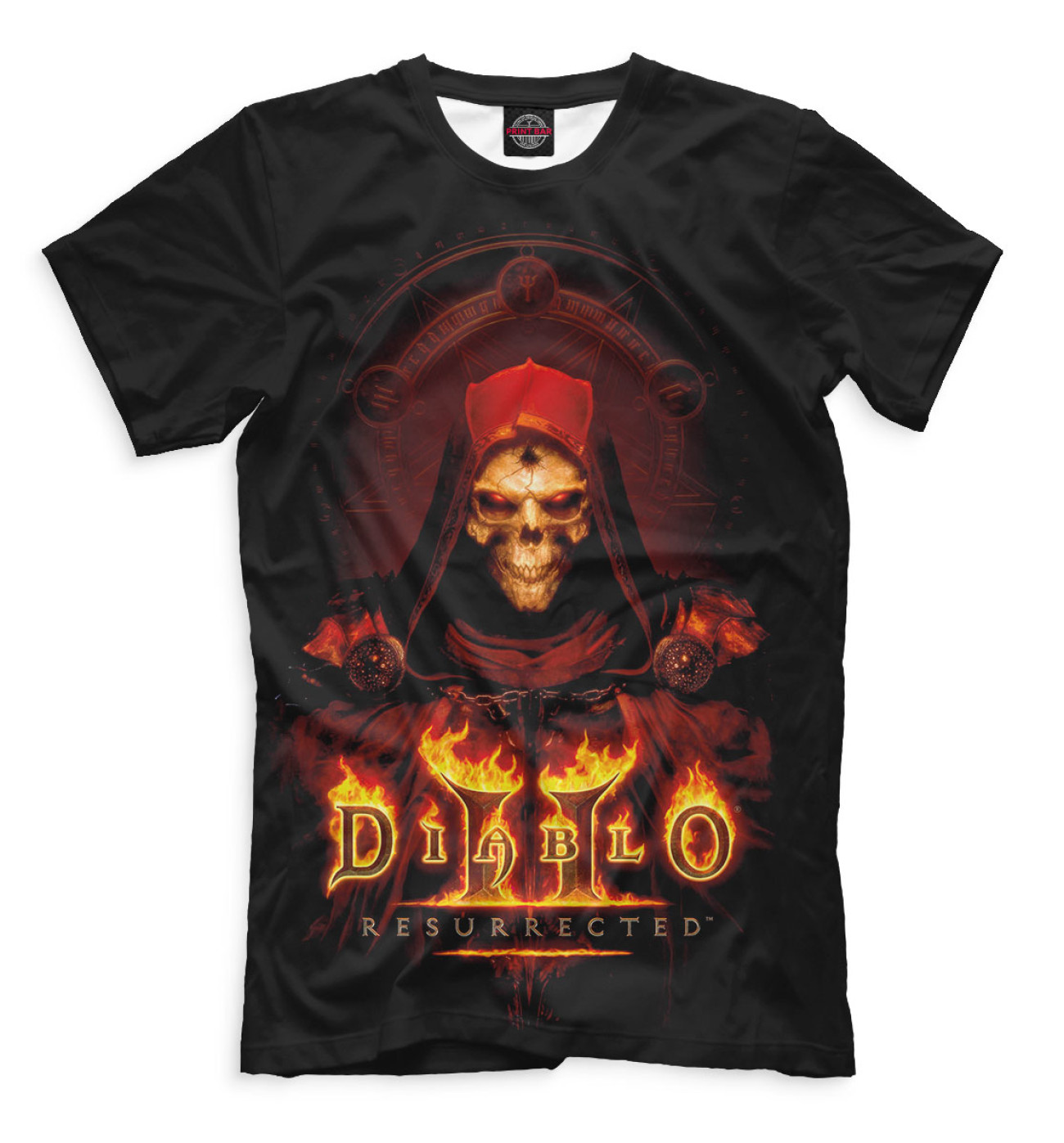 Мужская Футболка Diablo II: Resurrected, артикул: DIO-366499-fut-2