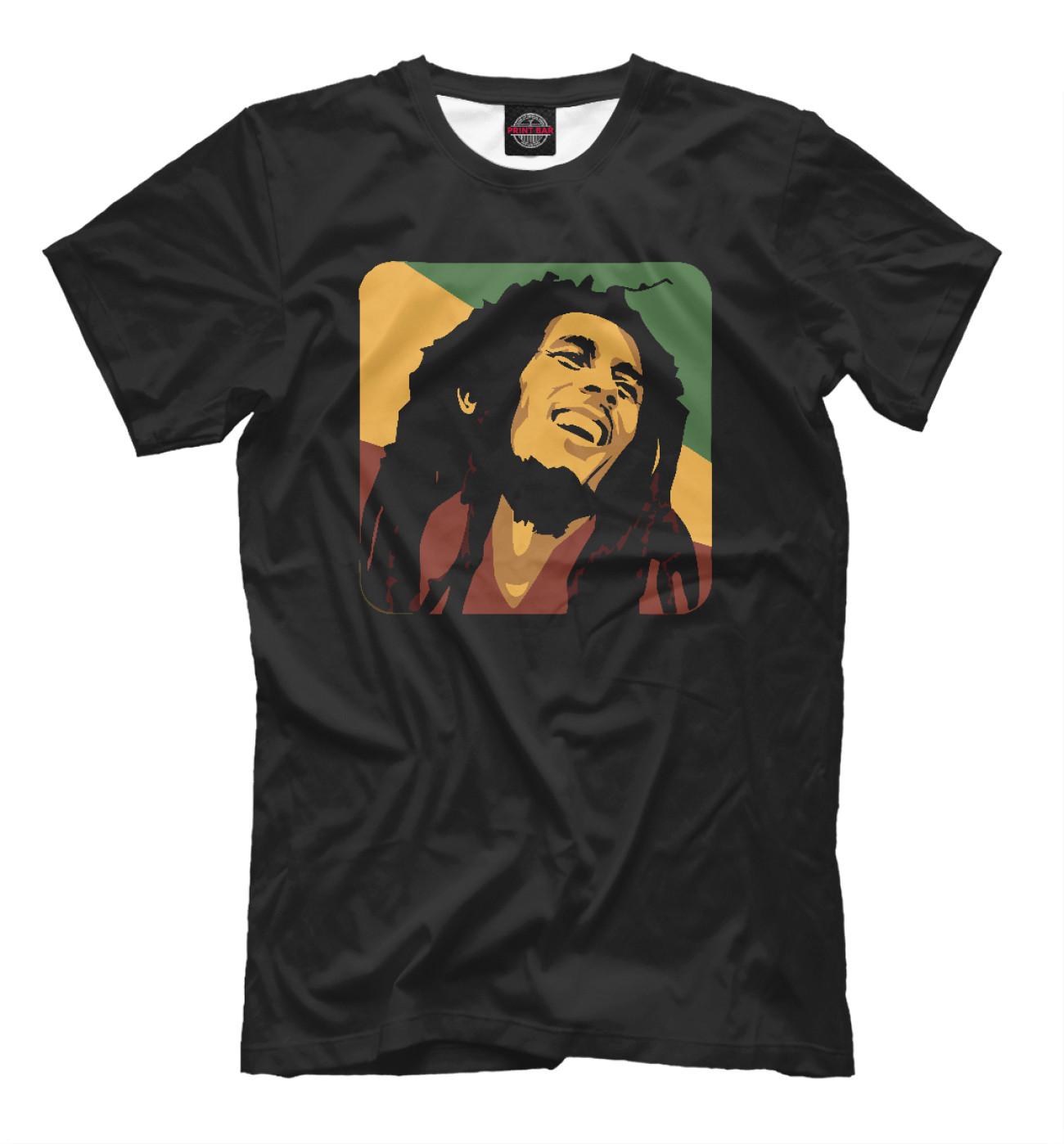 Мужская Футболка Bob Marley, артикул: BOB-290562-fut-2