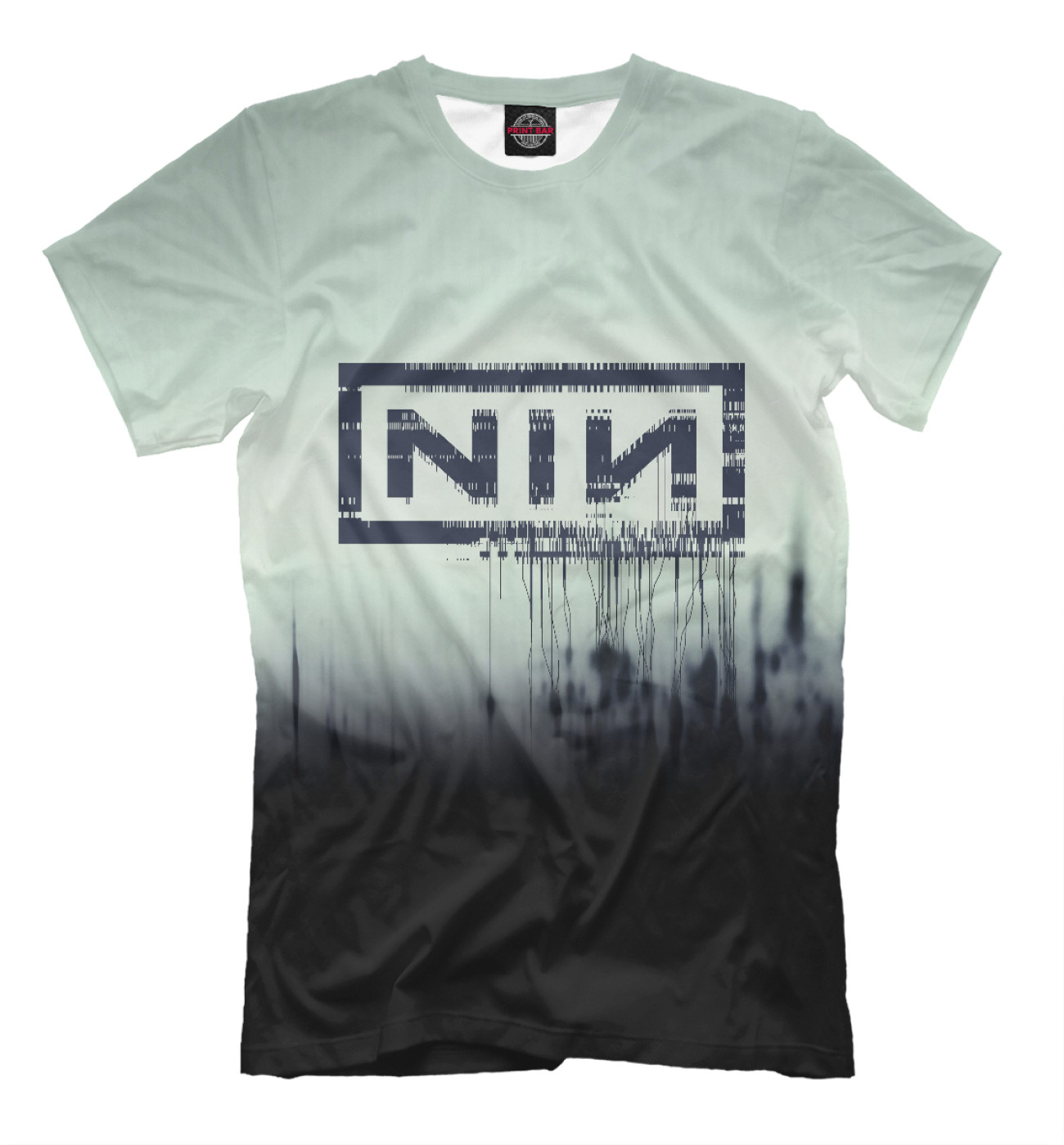 Мужская Футболка Nine Inch Nails, артикул: NIN-107312-fut-2