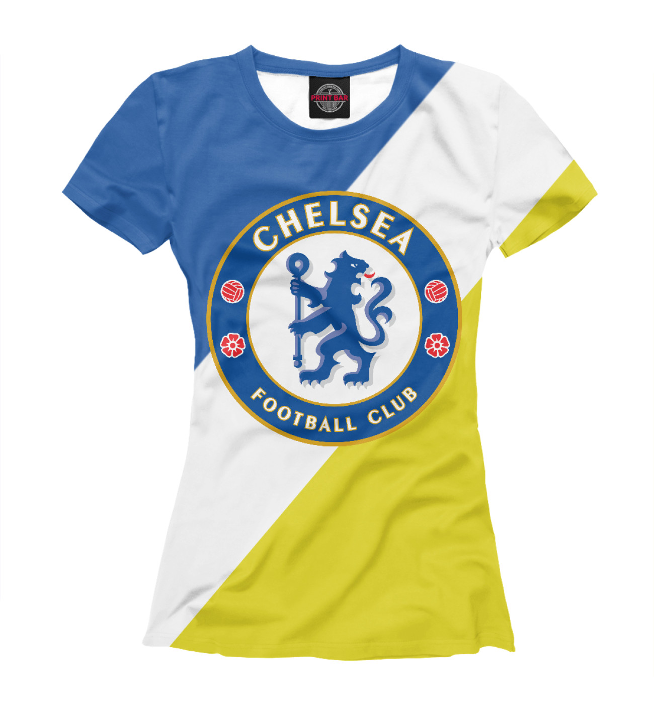 Женская Футболка Chelsea FC, артикул: CHL-766081-fut-1