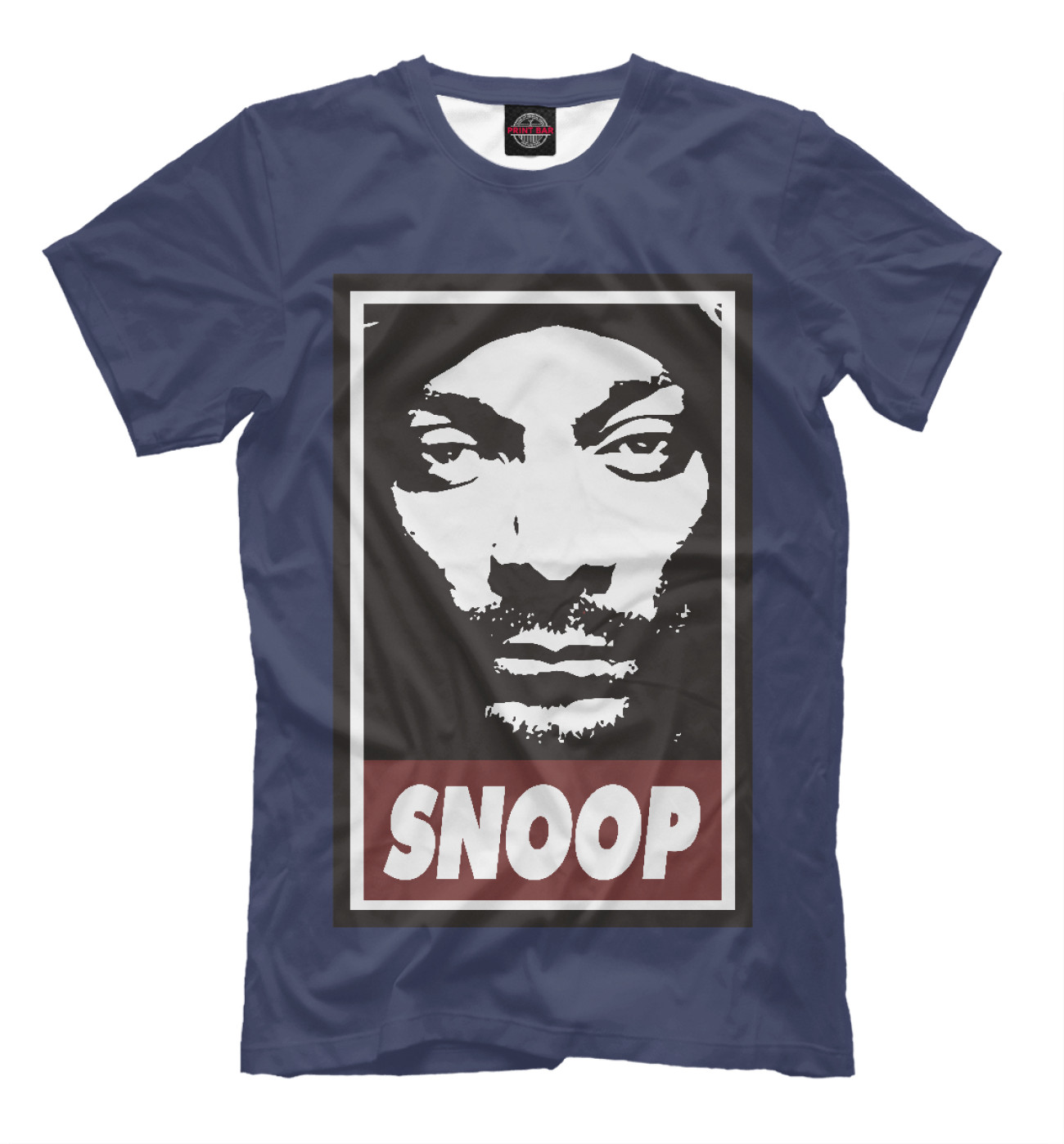 Мужская Футболка Snoop Dogg, артикул: SNP-653138-fut-2