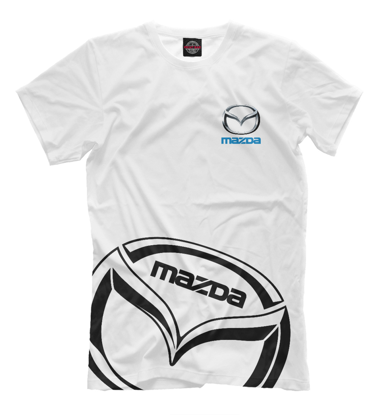 Мужская Футболка Mazda, артикул: MZD-302760-fut-2