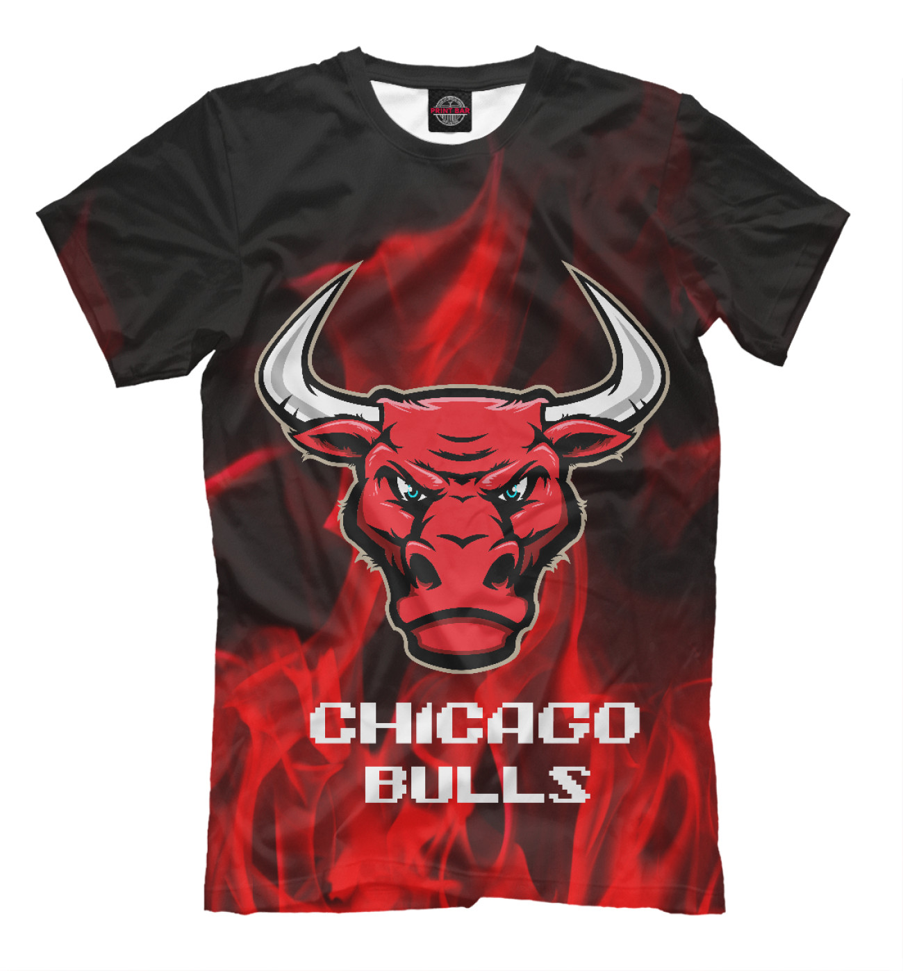 Мужская Футболка Chicago Bulls, артикул: FTO-672321-fut-2