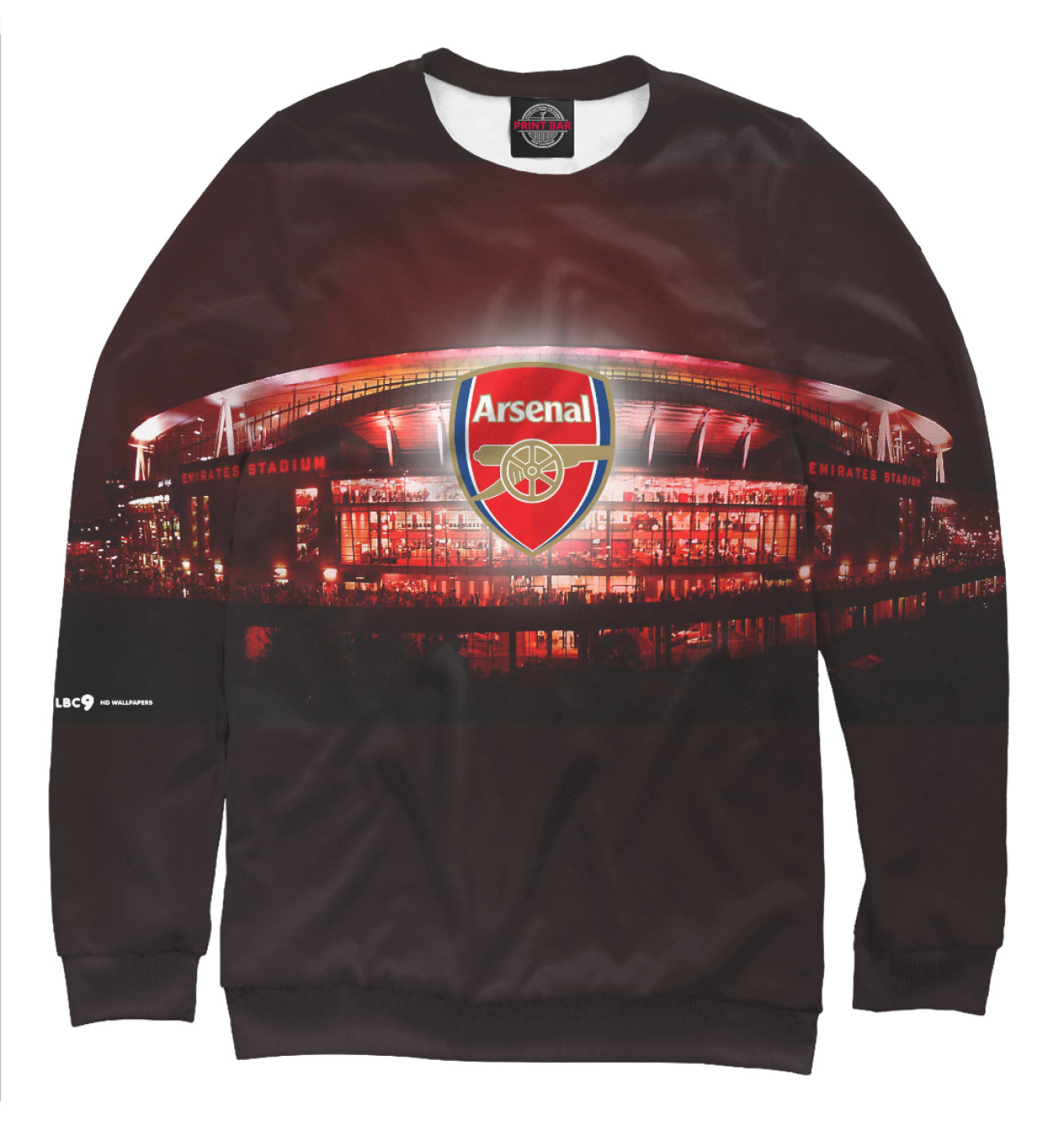 Женский Свитшот FC Arsenal London, артикул: APD-255623-swi-1