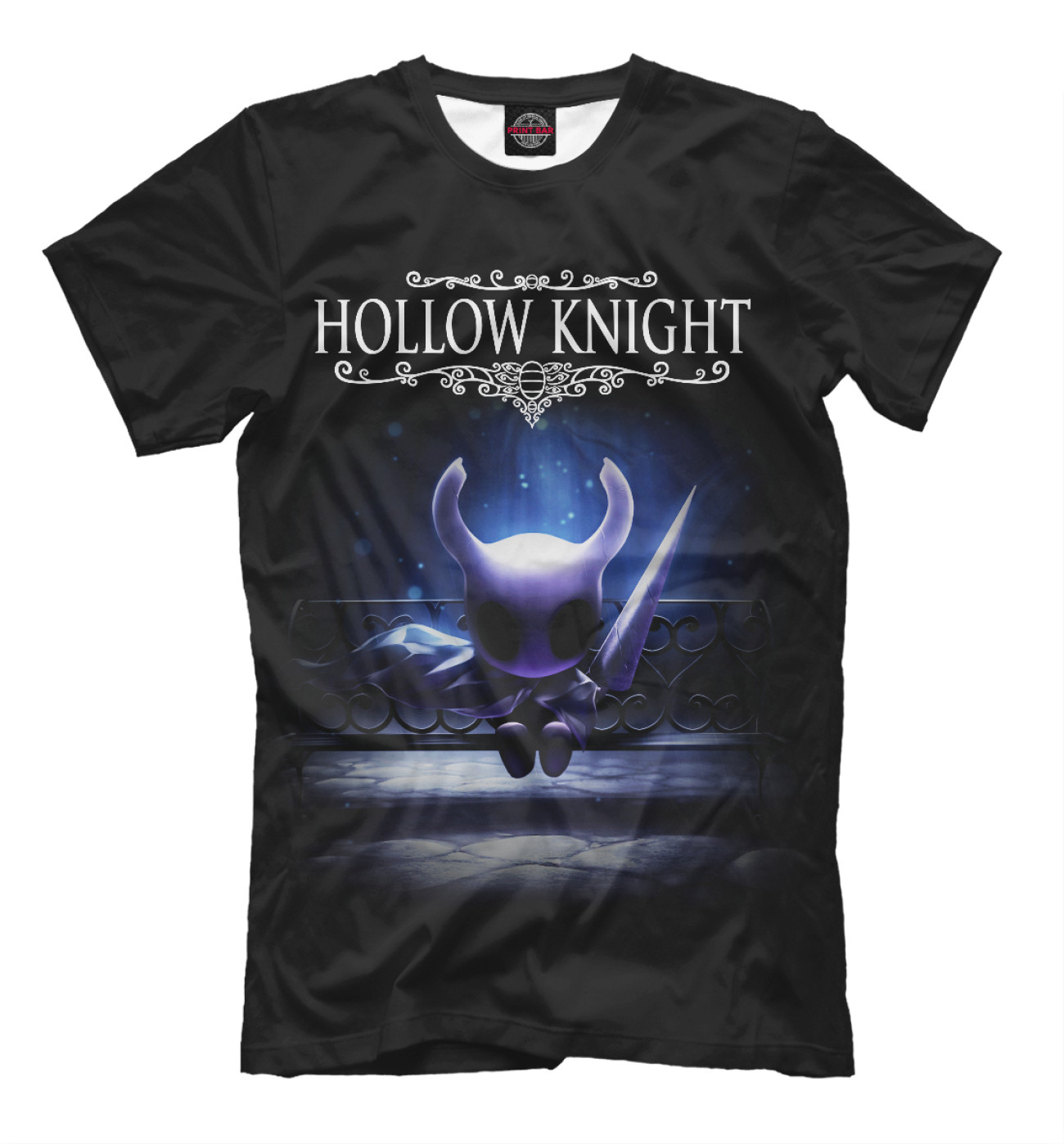 Мужская Футболка Hollow Knight, артикул: RPG-716413-fut-2
