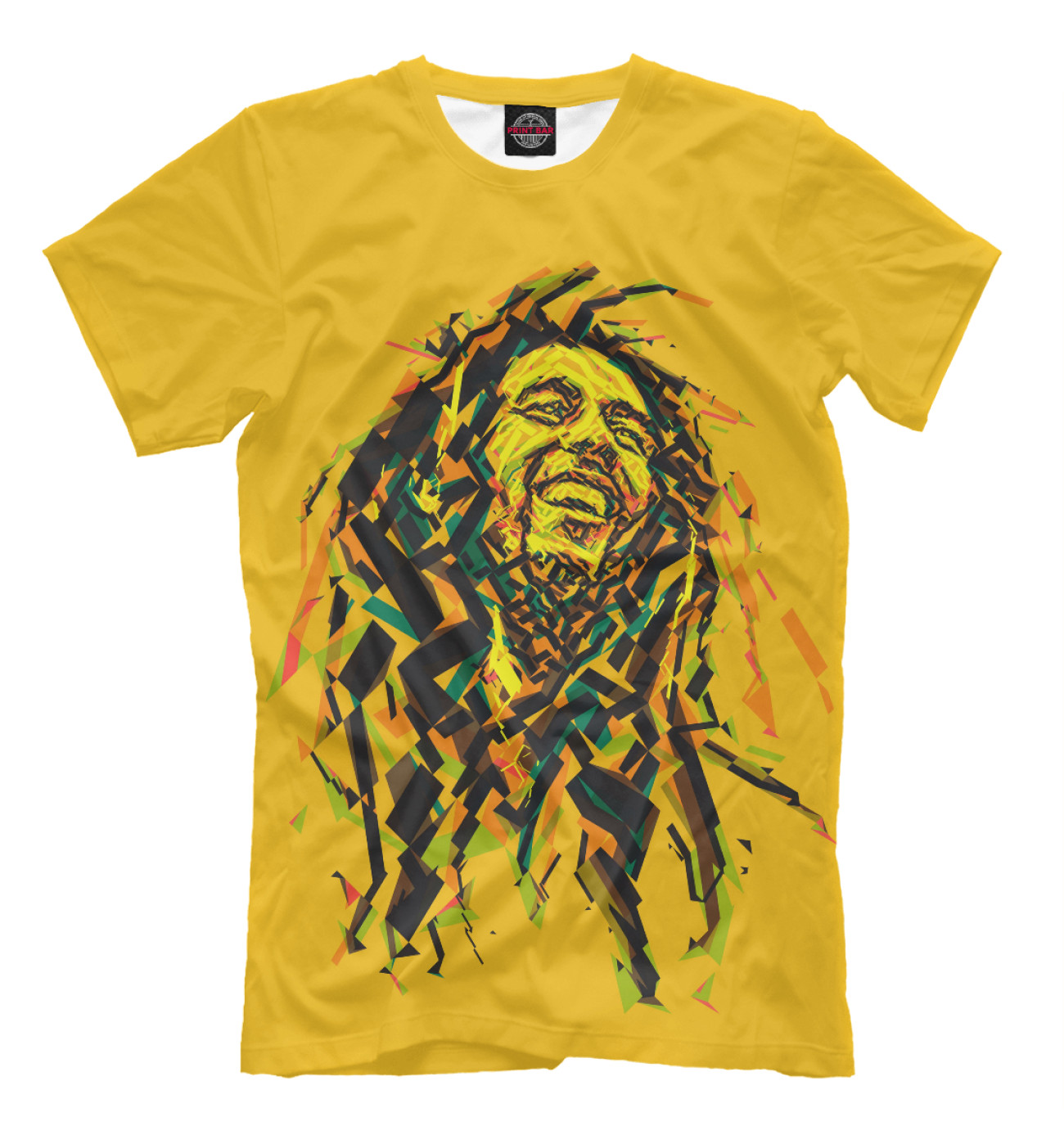 Мужская Футболка Bob Marley арт, артикул: BOB-531453-fut-2