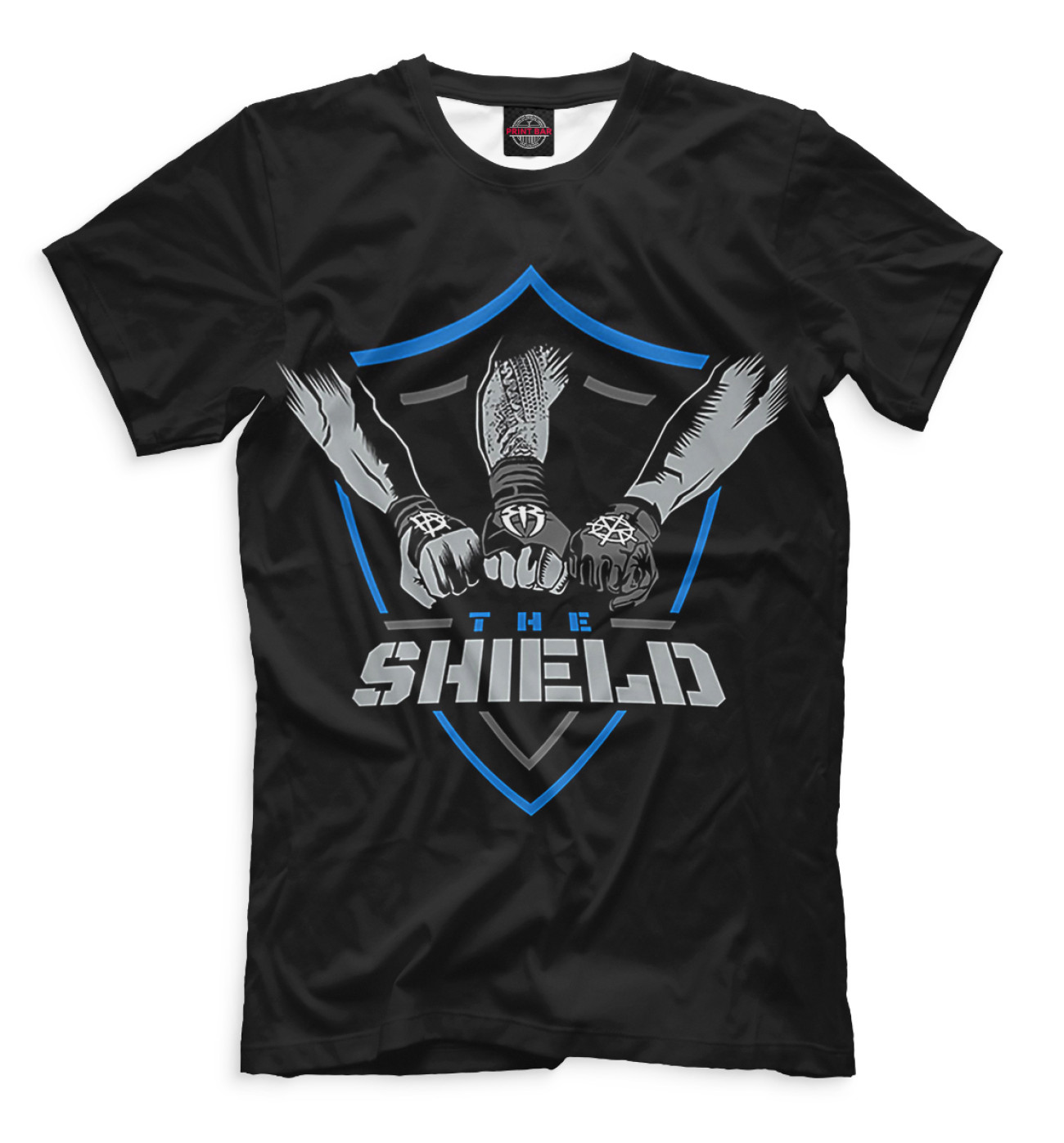 Мужская Футболка The Shield, артикул: WWE-268329-fut-2