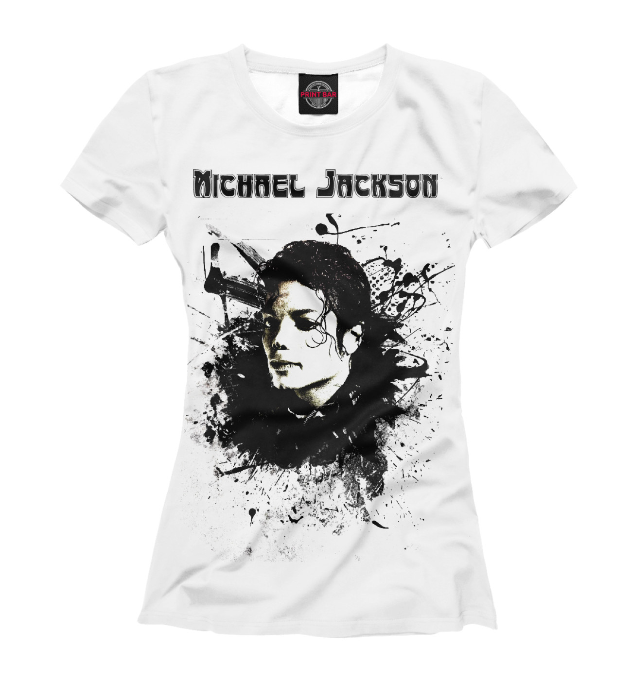 Женская Футболка Michael Jackson, артикул: MIC-507418-fut-1