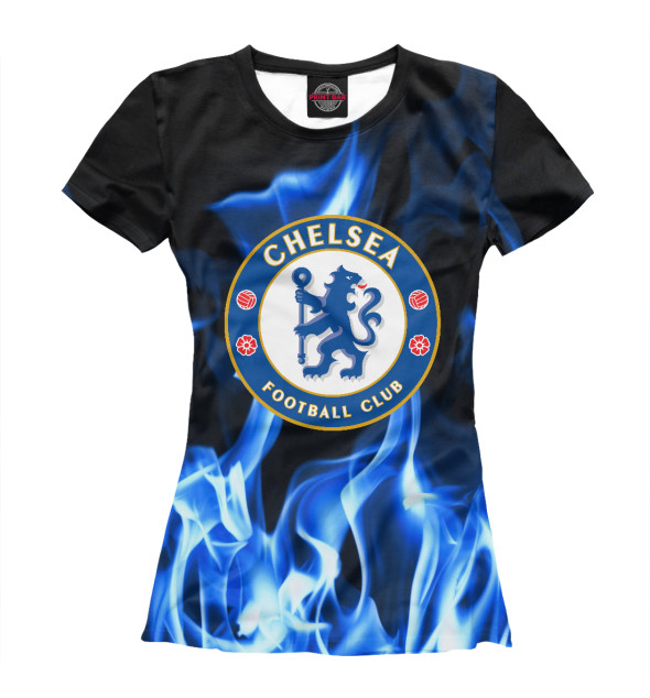 Женская Футболка Chelsea sport, артикул: CHL-321445-fut-1