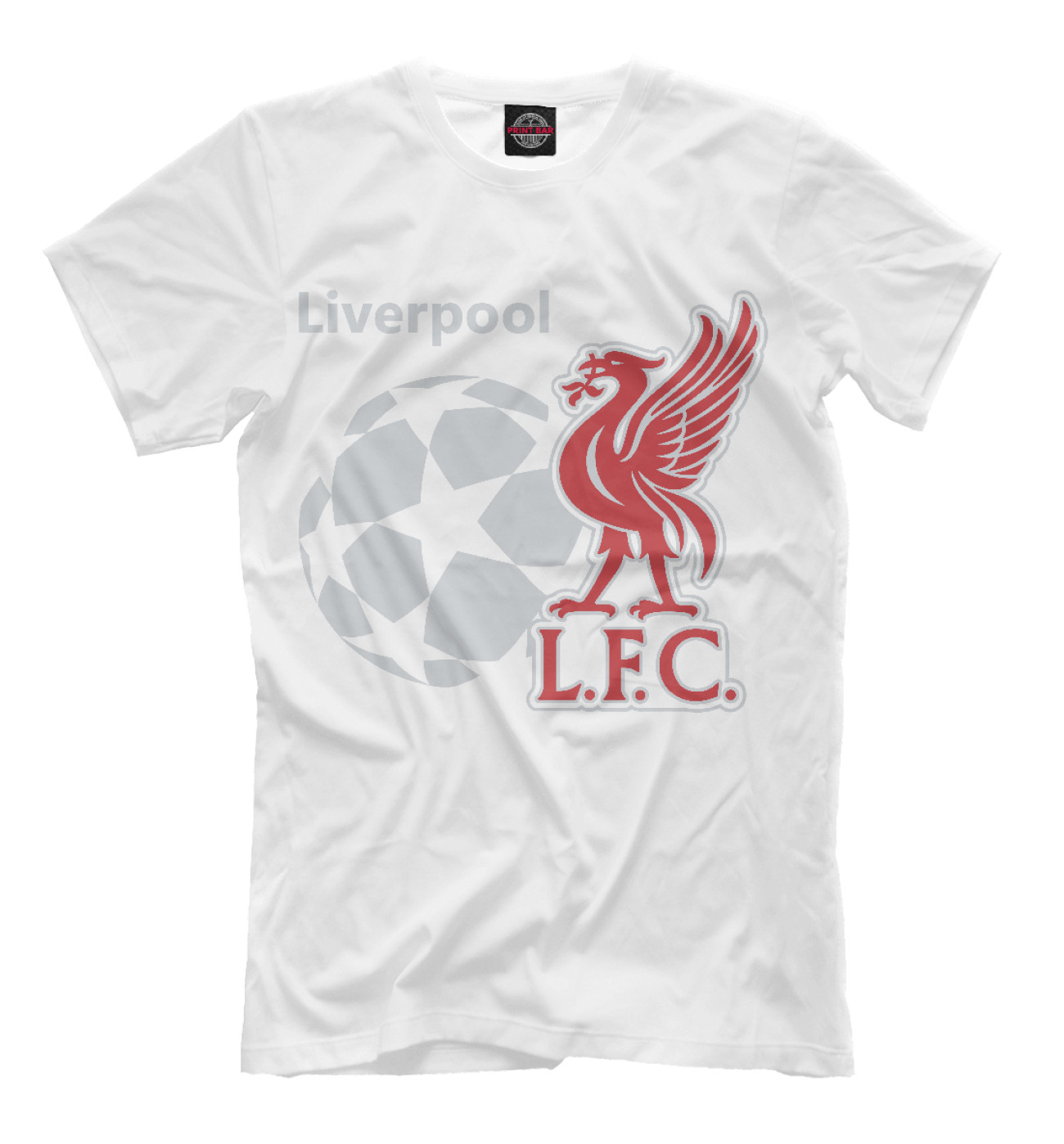 Мужская Футболка Liverpool FC, артикул: LVP-483781-fut-2
