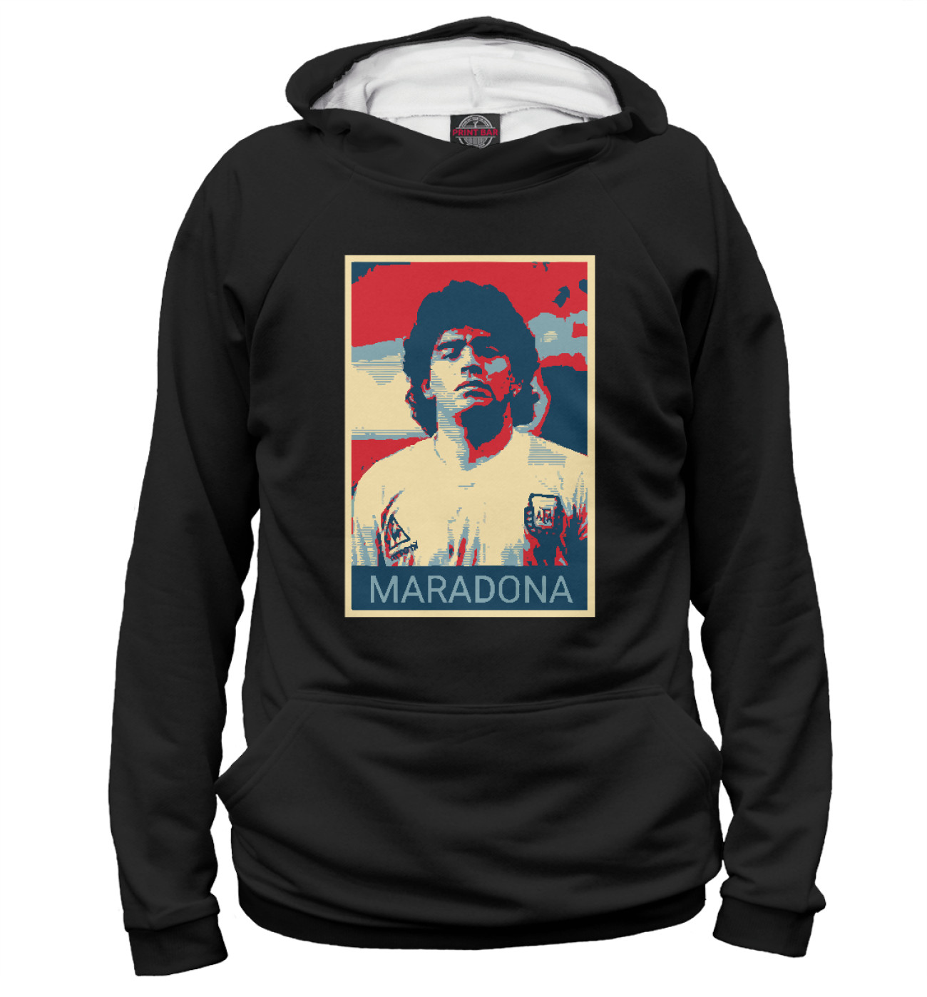 Мужское Худи Maradona, артикул: FLT-836145-hud-2