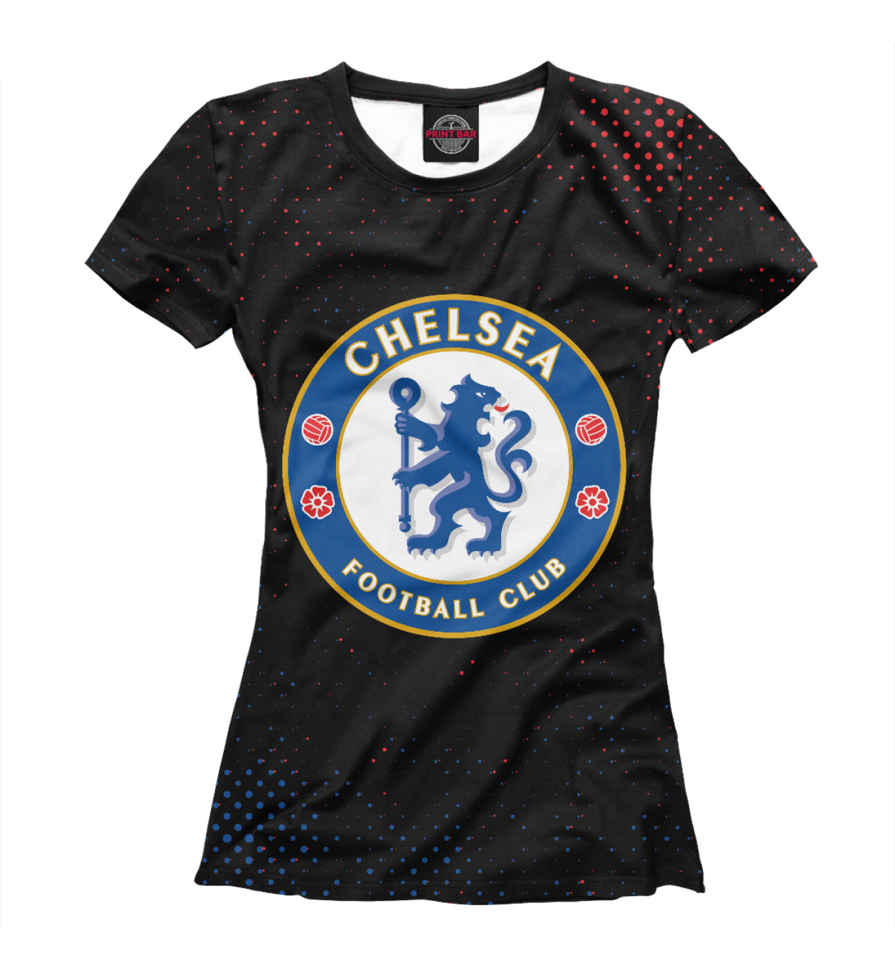 Женская Футболка Chelsea F.C. / Челси, артикул: CHL-602836-fut-1