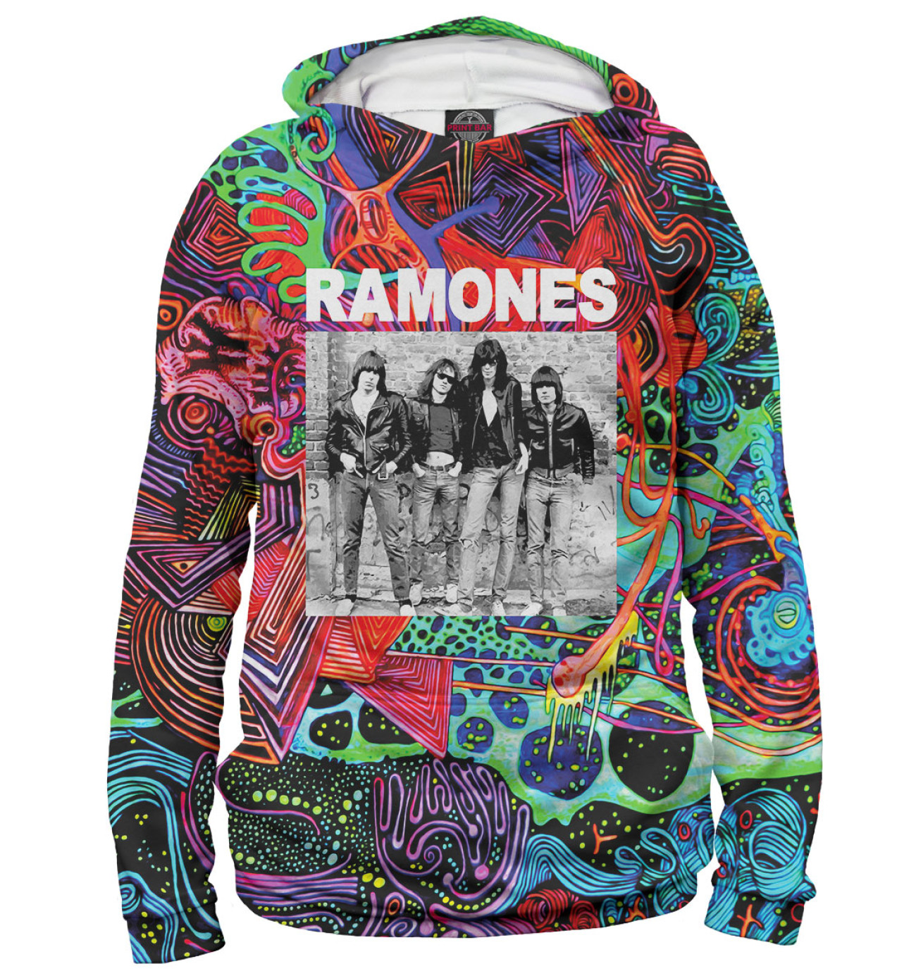 Мужское Худи Ramones - Ramones, артикул: RMN-333725-hud-2