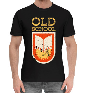 Хлопковая футболка Old School
