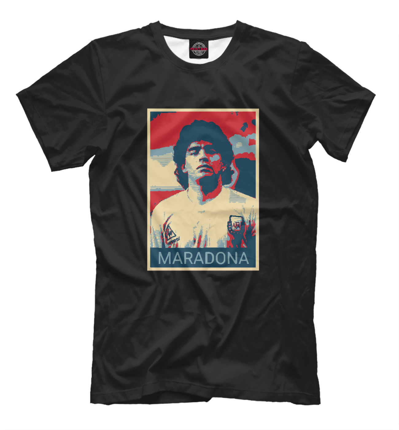 Мужская Футболка Maradona, артикул: FLT-836145-fut-2
