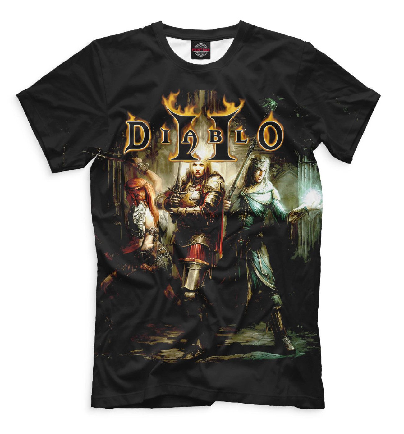 Мужская Футболка Diablo II, артикул: DBO-378586-fut-2