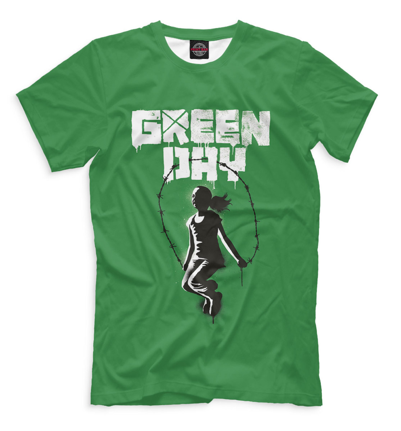 Мужская Футболка Green Day, артикул: GRE-837060-fut-2