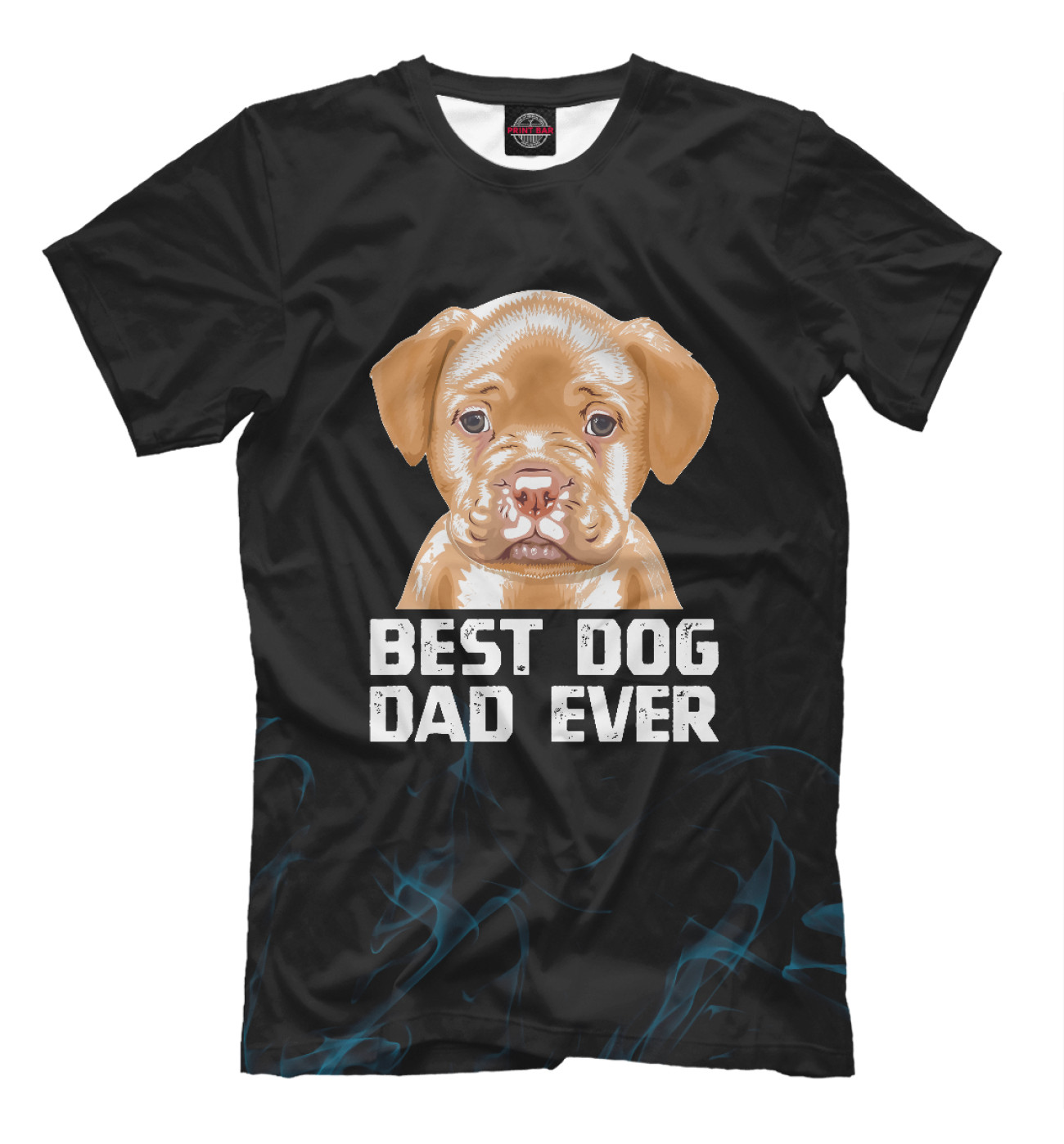 Мужская Футболка Best Dog Dad Ever, артикул: PTB-254419-fut-2
