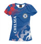 Женская Футболка Chelsea F.C., артикул: CHL-883122-fut-1, фото 1