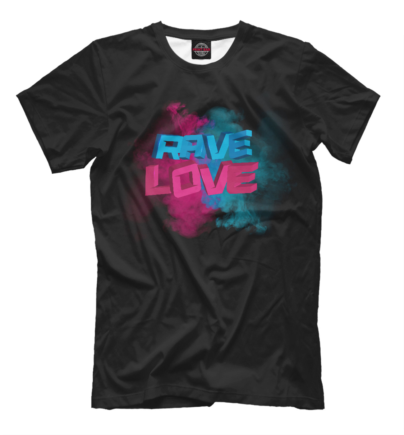 Мужская Футболка RAVE LOVE, артикул: DJS-606528-fut-2