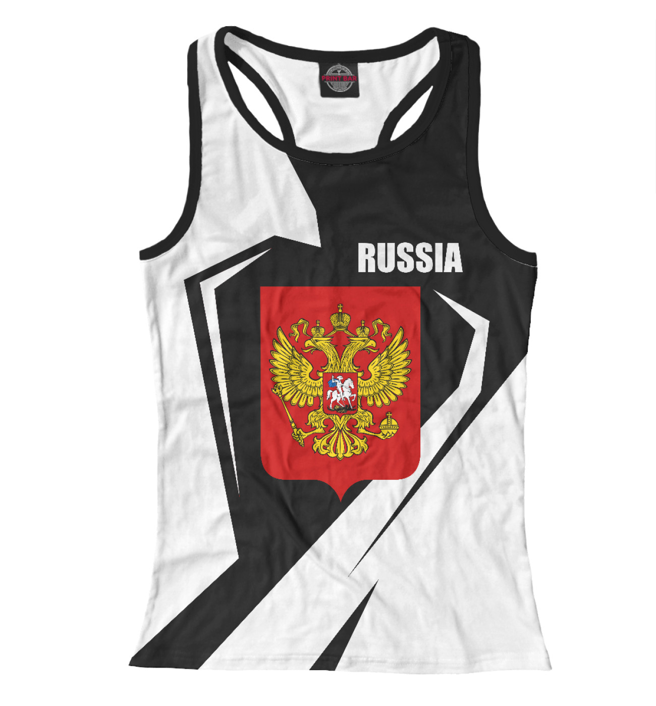 Женская Борцовка Russia герб, артикул: SRF-843208-mayb-1