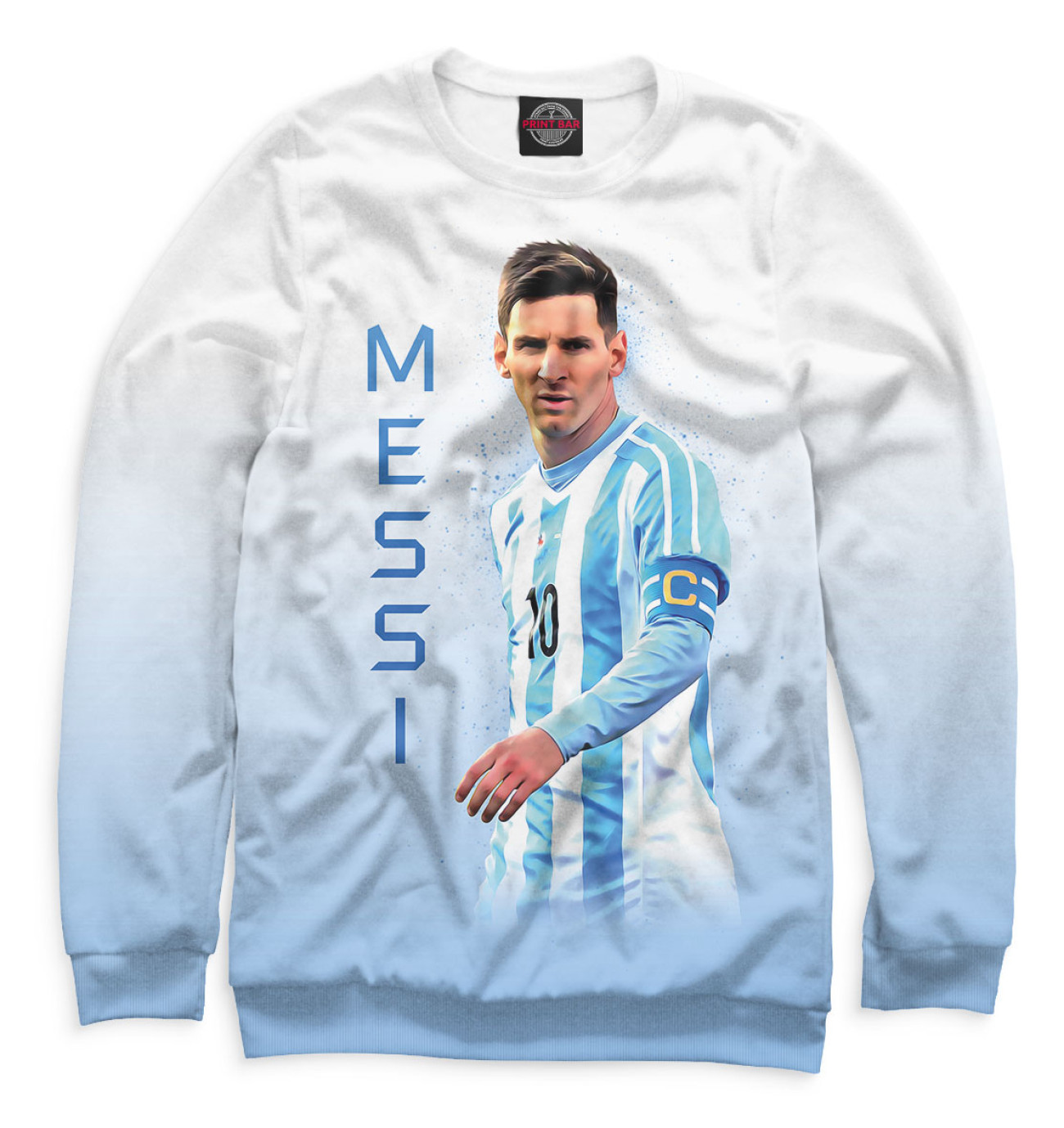 Мужской Свитшот Lionel Messi, артикул: FLT-971474-swi-2