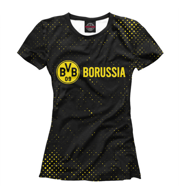 Женская Футболка Borussia / Боруссия, артикул: BRS-136428-fut-1