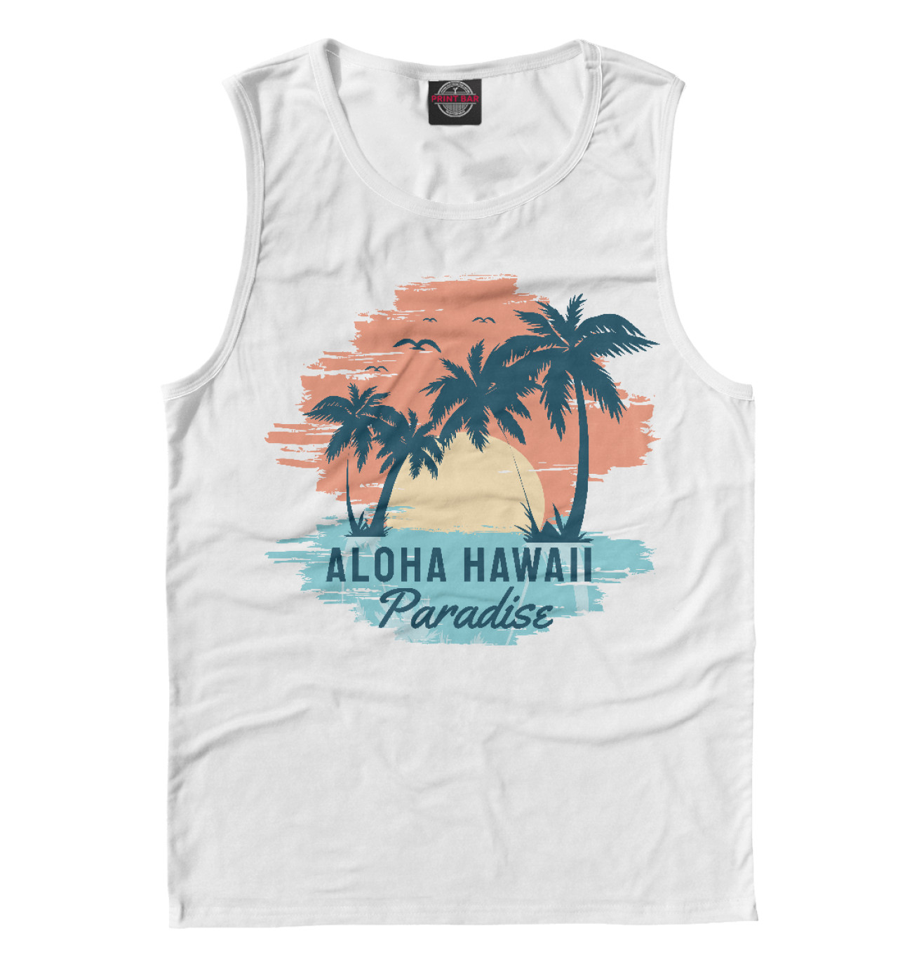 Мужская Майка Aloha Hawaii, артикул: HAW-853860-may-2