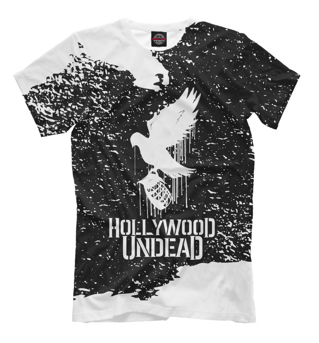 Мужская Футболка Hollywood Undead, артикул: HLW-473850-fut-2