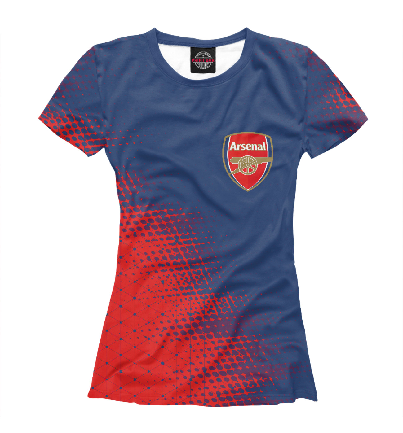 Женская Футболка Arsenal / Арсенал, артикул: ARS-773883-fut-1
