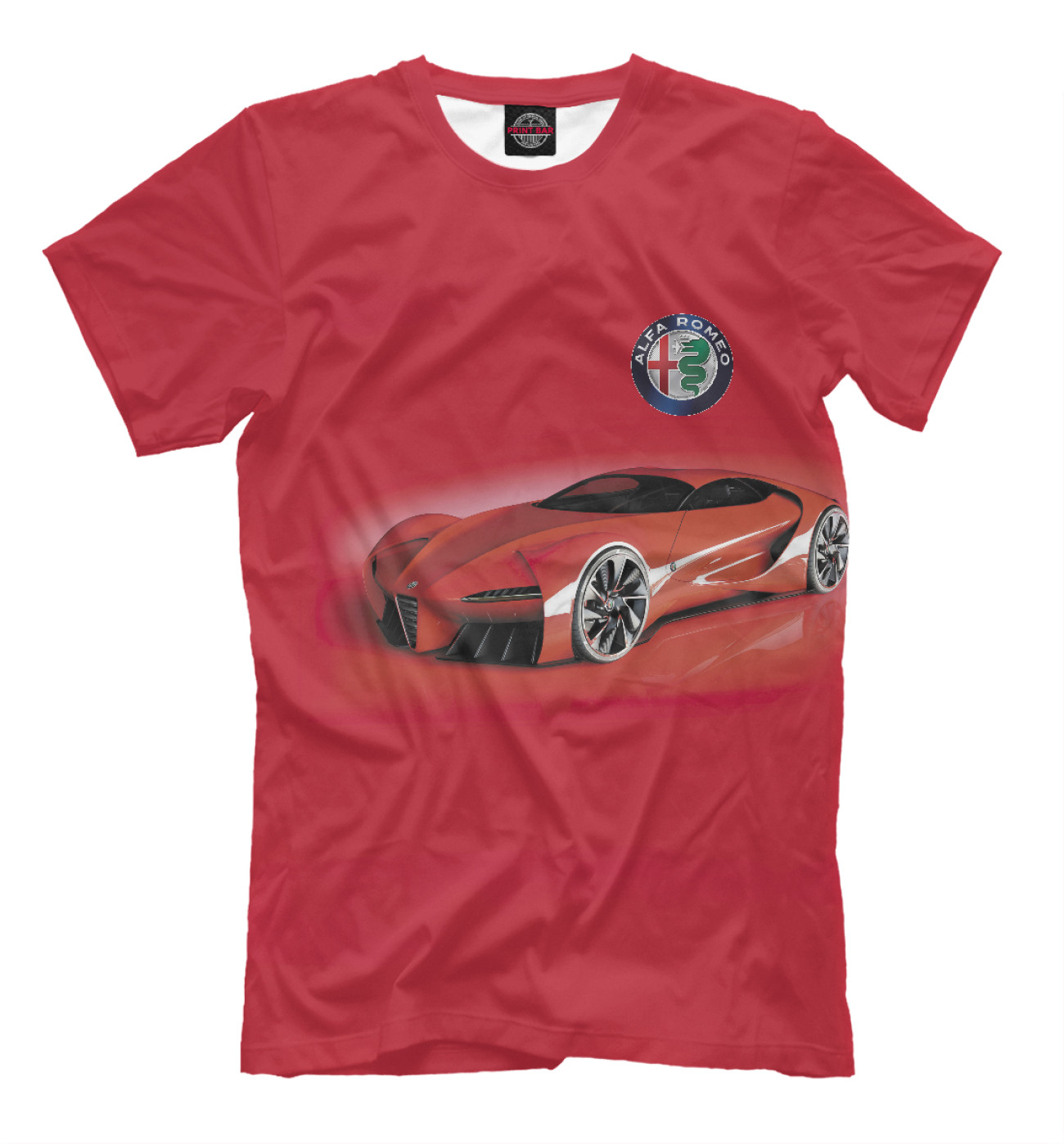 Мужская Футболка Alfa Romeo, артикул: SPC-355339-fut-2