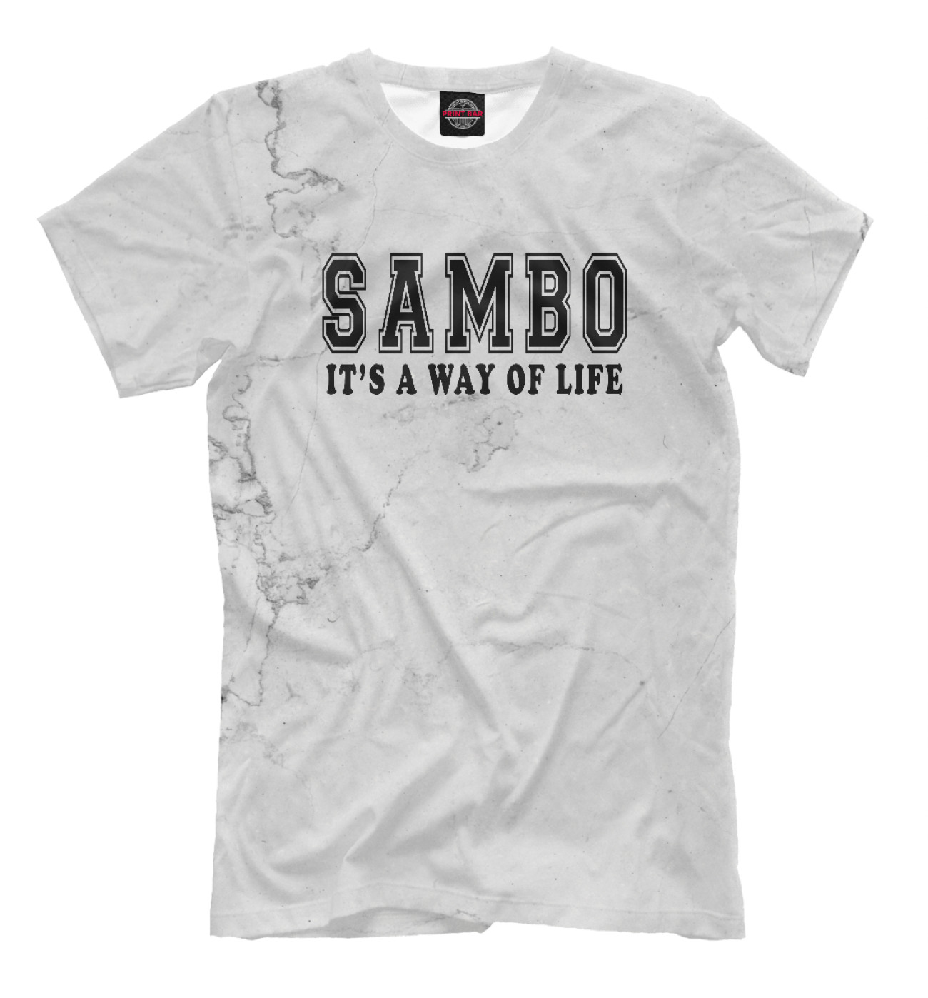 Мужская Футболка Sambo It's way of life, артикул: SMB-768116-fut-2